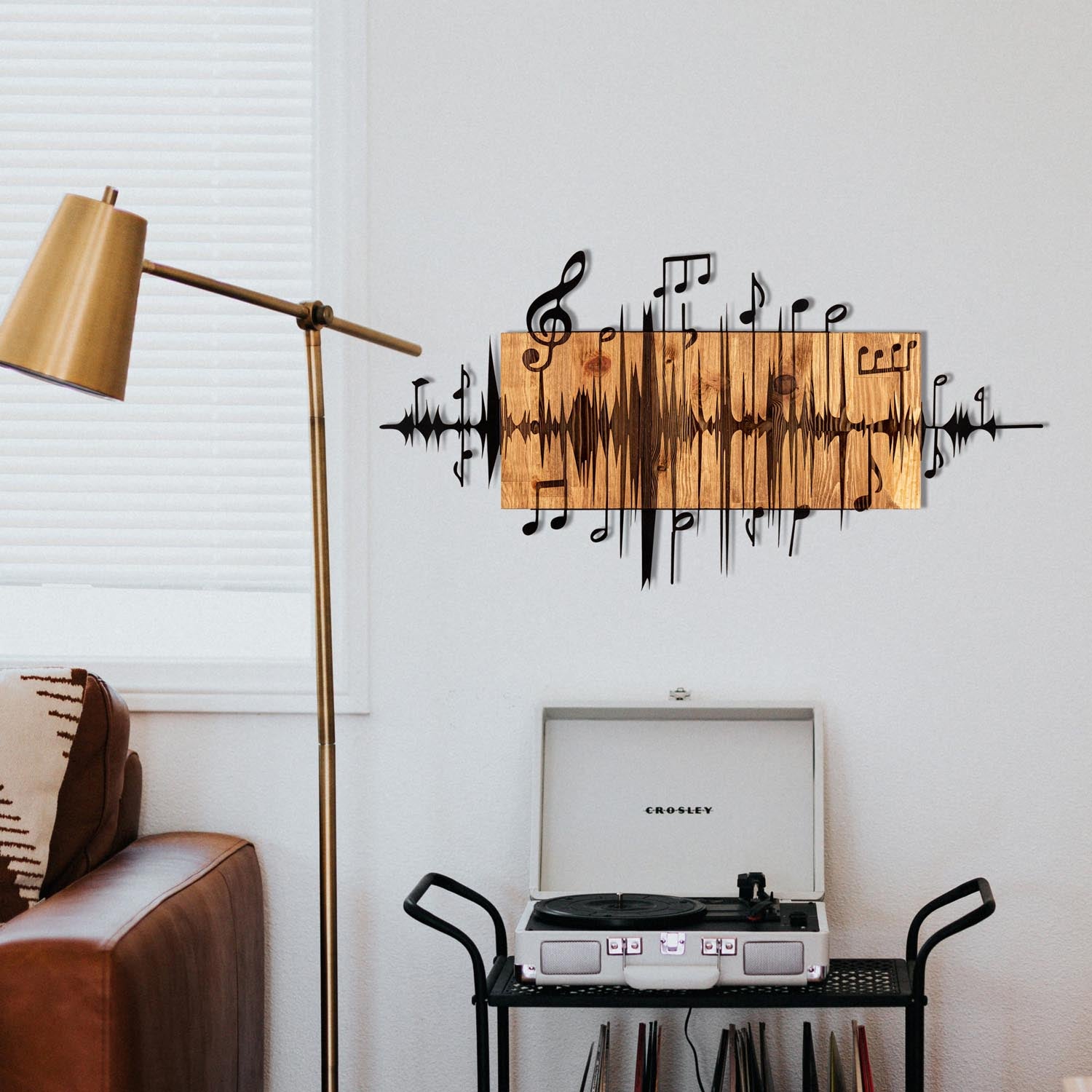Efsa in Schwarznuss präsentiert im Onlineshop von KAQTU Design AG. Wanddeko ist von Wallity