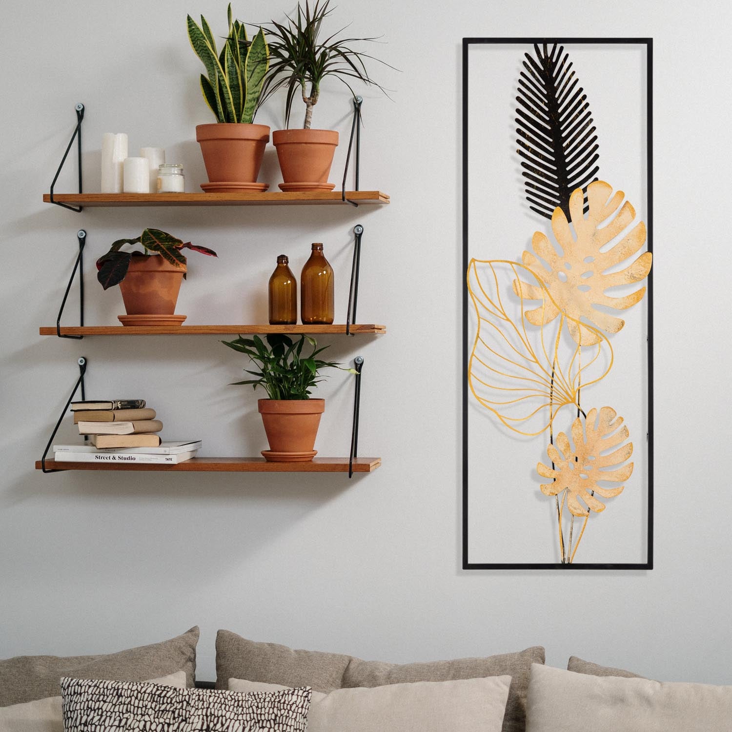 Nazo - CH126-1 in Mehrfarbig präsentiert im Onlineshop von KAQTU Design AG. Wanddeko ist von Wallity