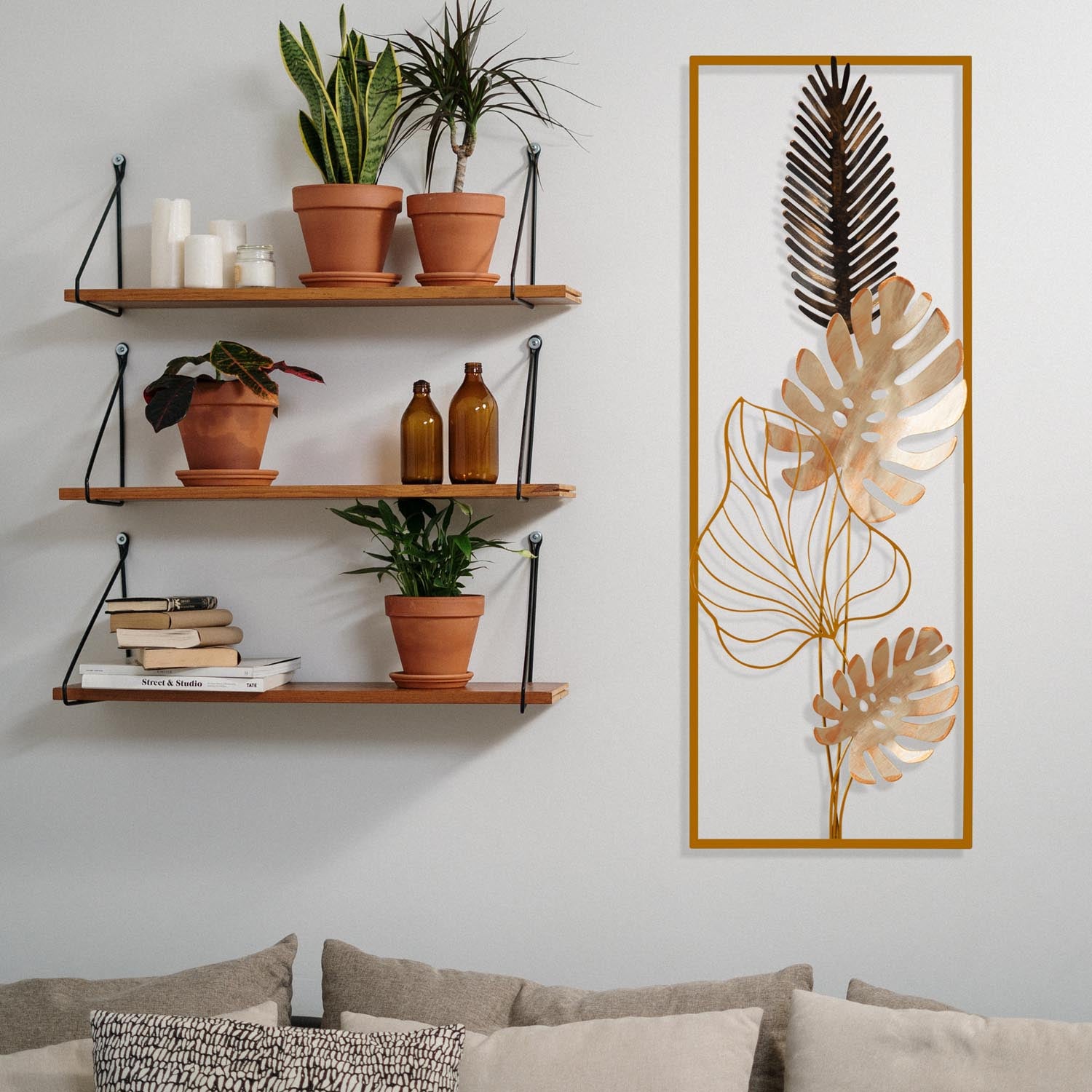 Nazo - CH126-2 in Mehrfarbig präsentiert im Onlineshop von KAQTU Design AG. Wanddeko ist von Wallity