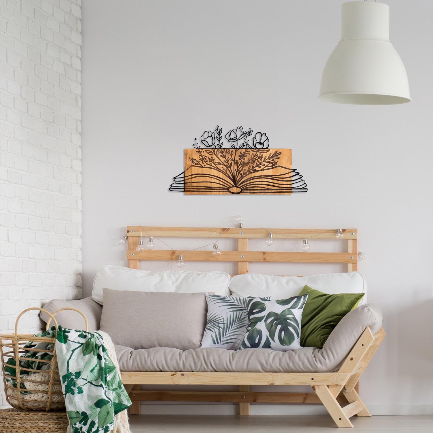 Culture in Schwarznuss präsentiert im Onlineshop von KAQTU Design AG. Wanddeko ist von Wallity