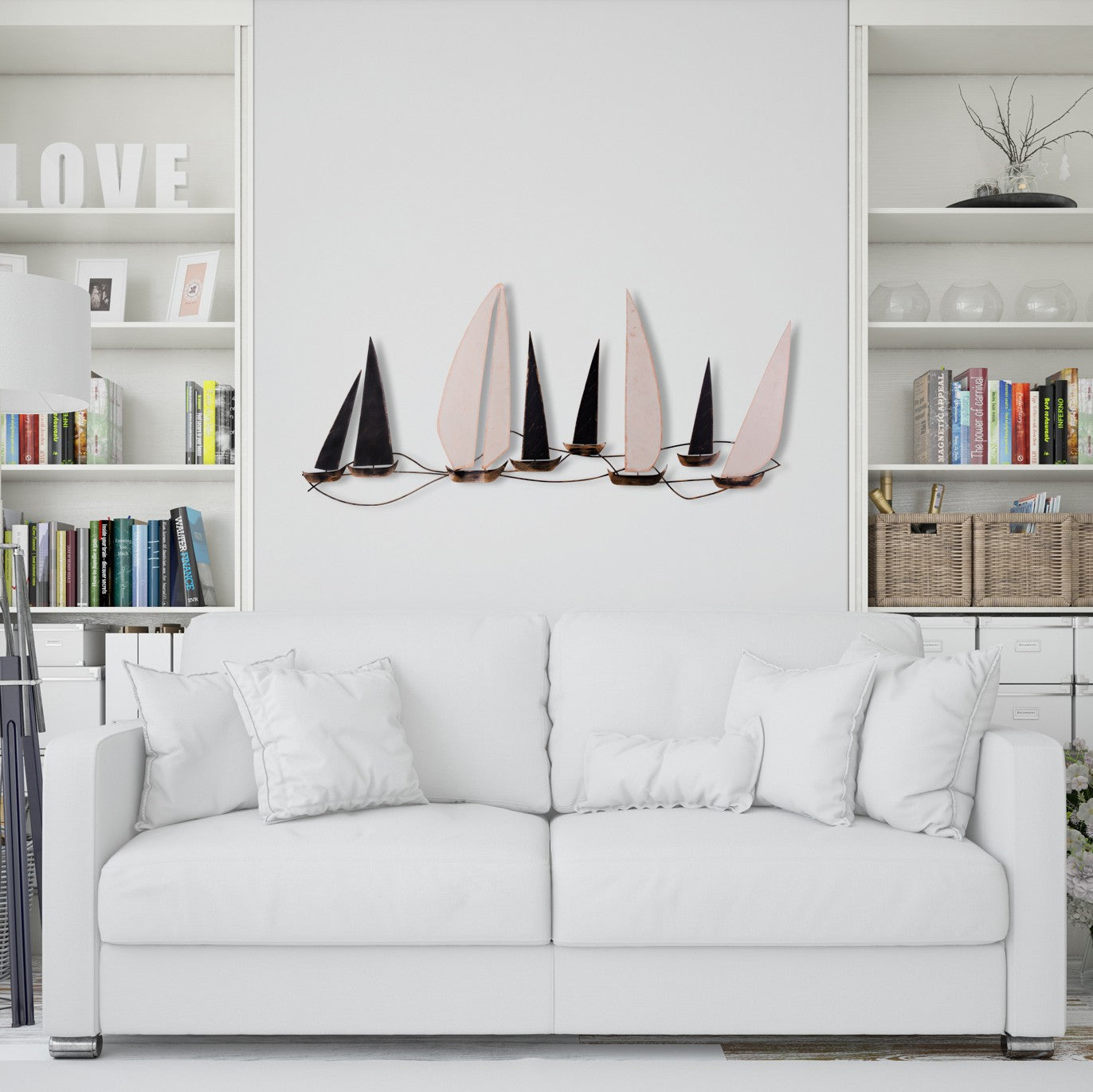 Ocean in Mehrfarbig präsentiert im Onlineshop von KAQTU Design AG. Wanddeko ist von Wallity