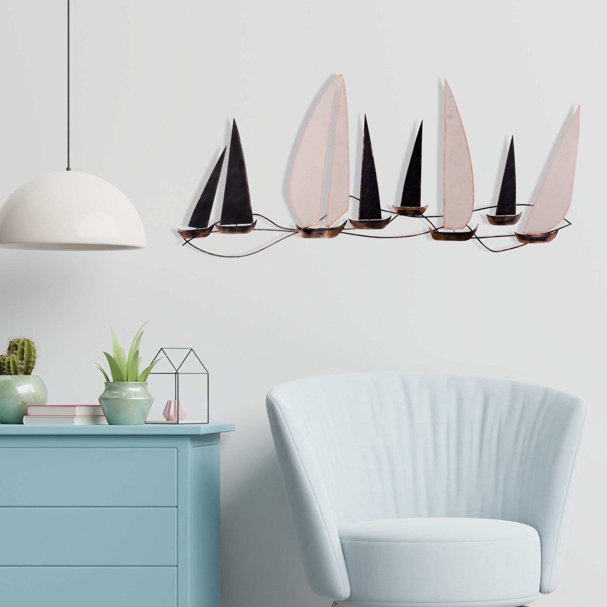 Ocean in Mehrfarbig präsentiert im Onlineshop von KAQTU Design AG. Wanddeko ist von Wallity