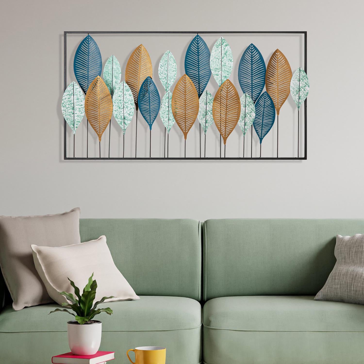 Bilge in Mehrfarbig präsentiert im Onlineshop von KAQTU Design AG. Wanddeko ist von Wallity
