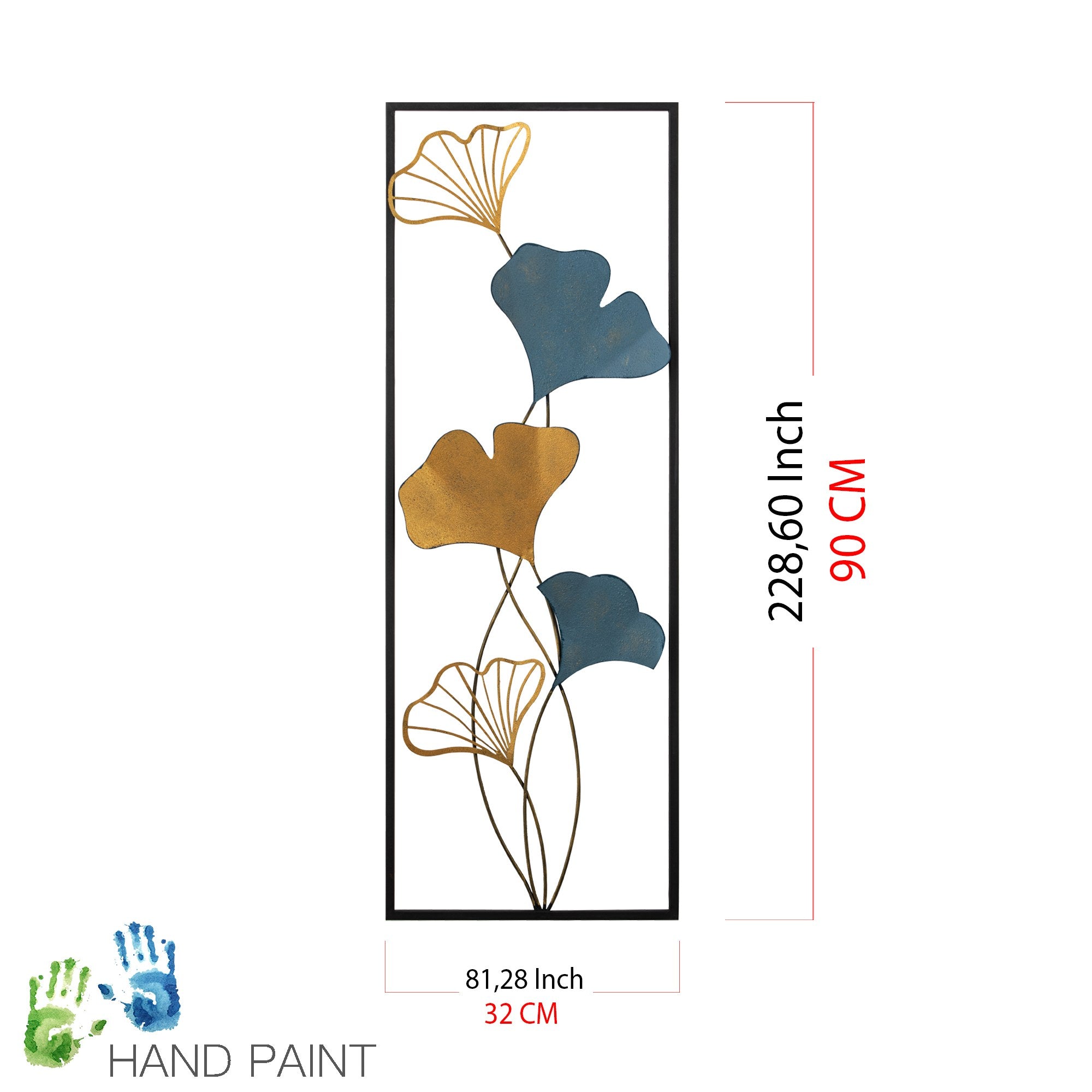 Nadide - 1 in Mehrfarbig präsentiert im Onlineshop von KAQTU Design AG. Wanddeko ist von Wallity