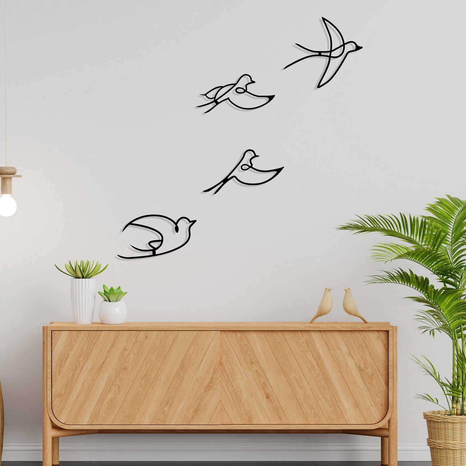 Hope in Schwarz präsentiert im Onlineshop von KAQTU Design AG. Wanddeko ist von Wallity