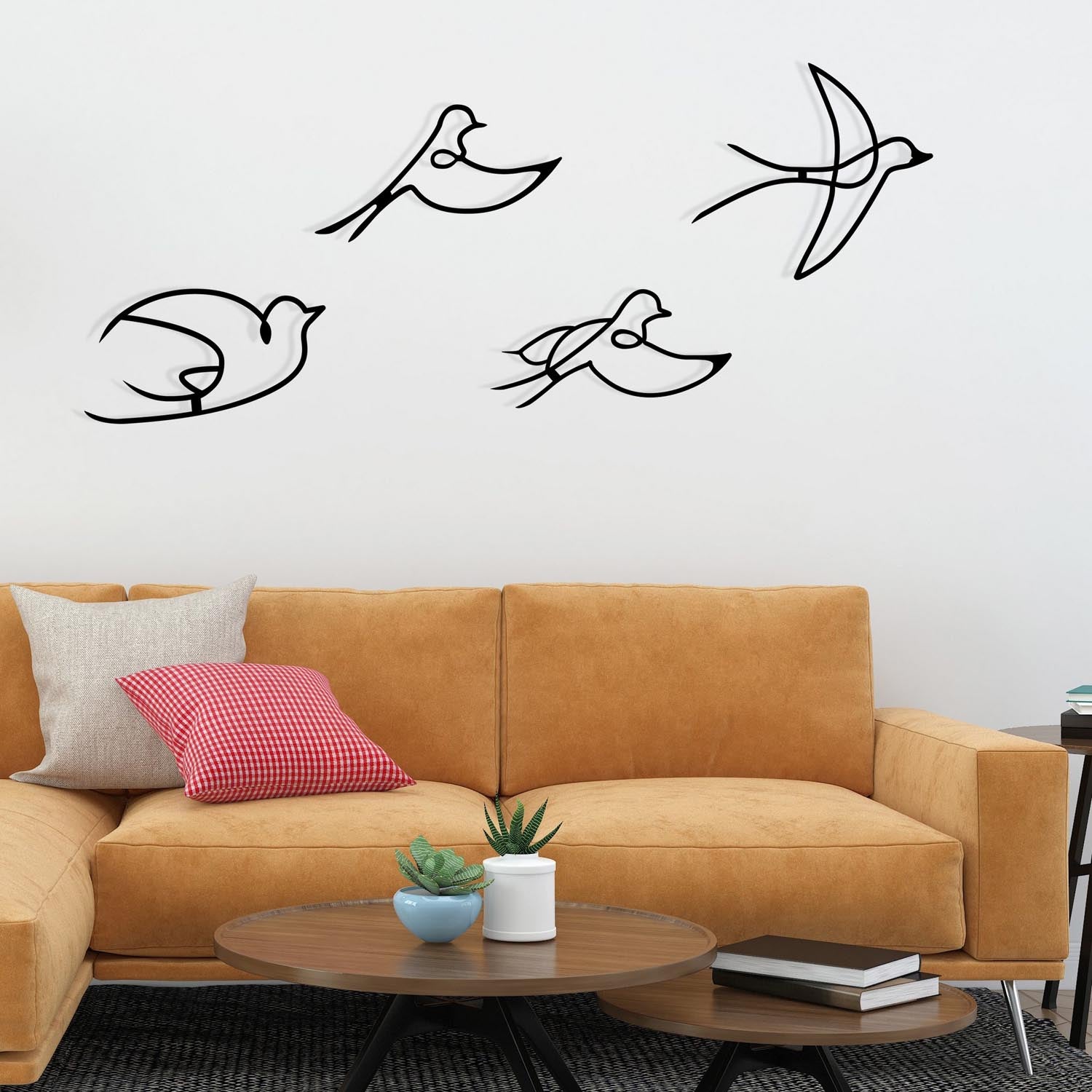 Hope in Schwarz präsentiert im Onlineshop von KAQTU Design AG. Wanddeko ist von Wallity