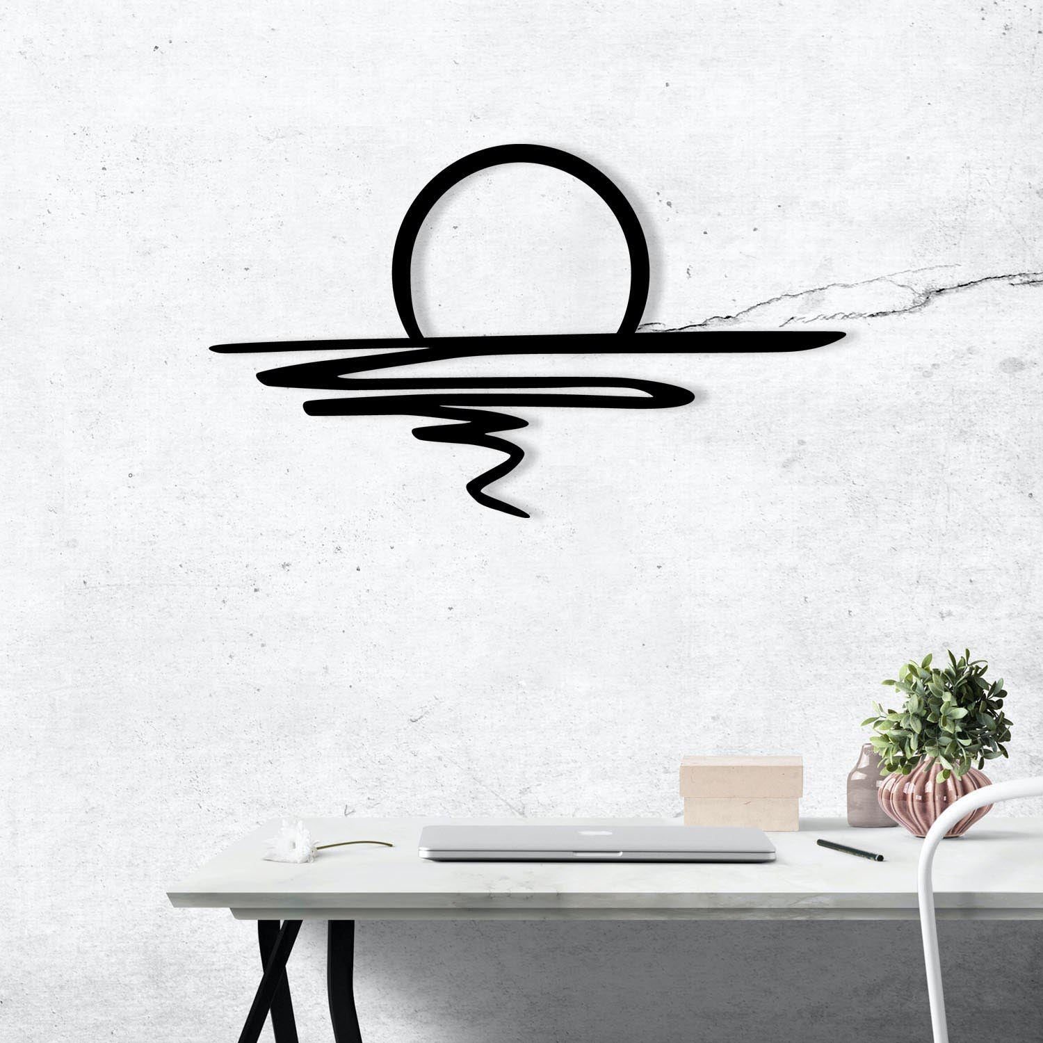 Sparkle in Schwarz präsentiert im Onlineshop von KAQTU Design AG. Wanddeko ist von Wallity