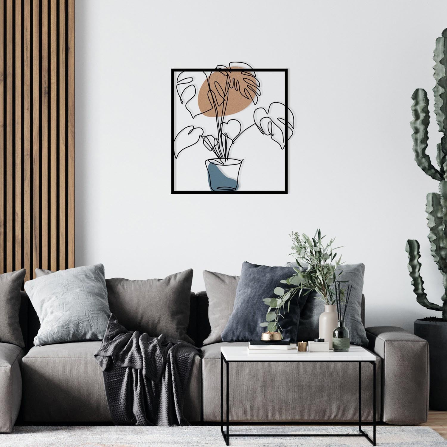 Star in Mehrfarbig präsentiert im Onlineshop von KAQTU Design AG. Wanddeko ist von Wallity