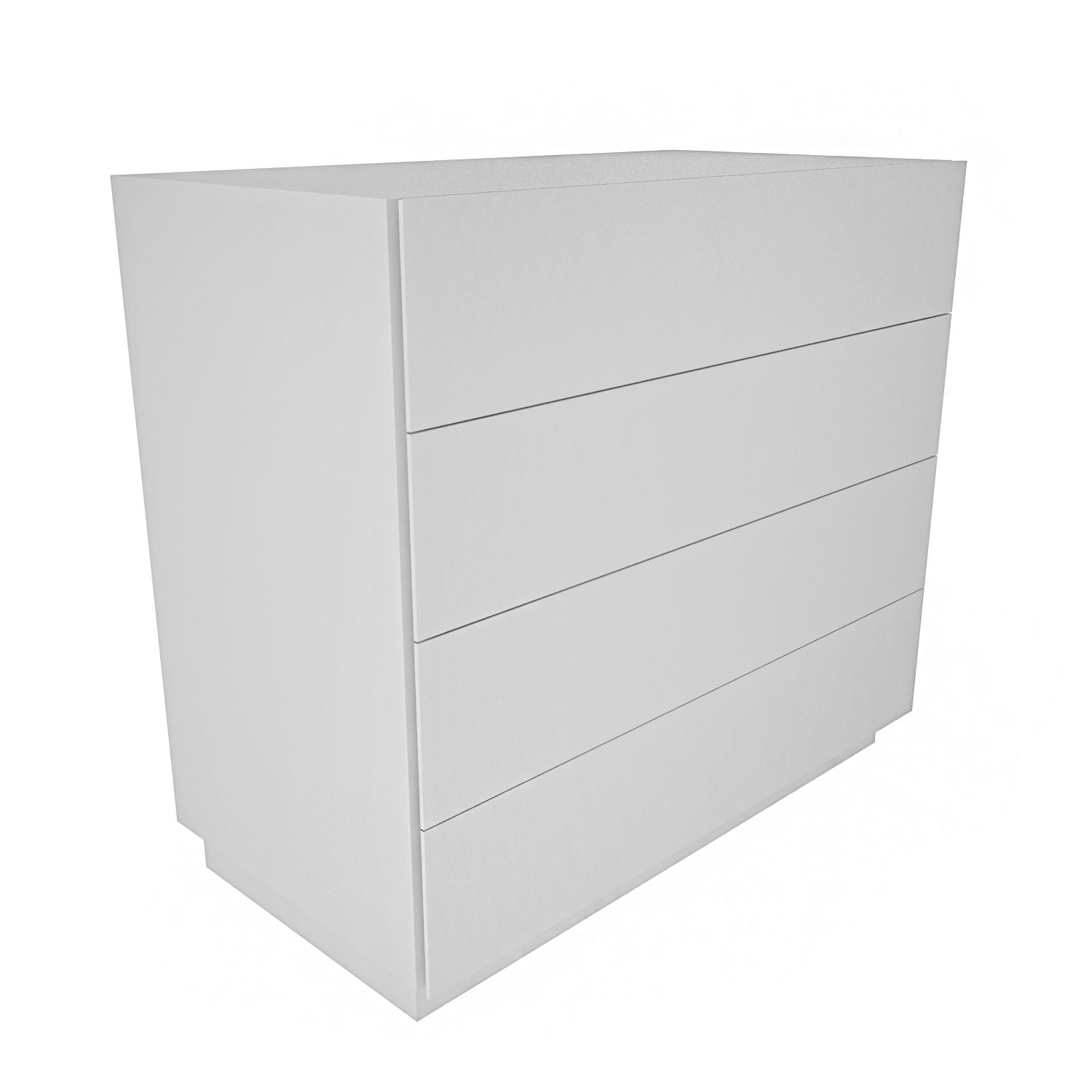 Lines - White in Weiss präsentiert im Onlineshop von KAQTU Design AG. Kommode ist von Hanah Home