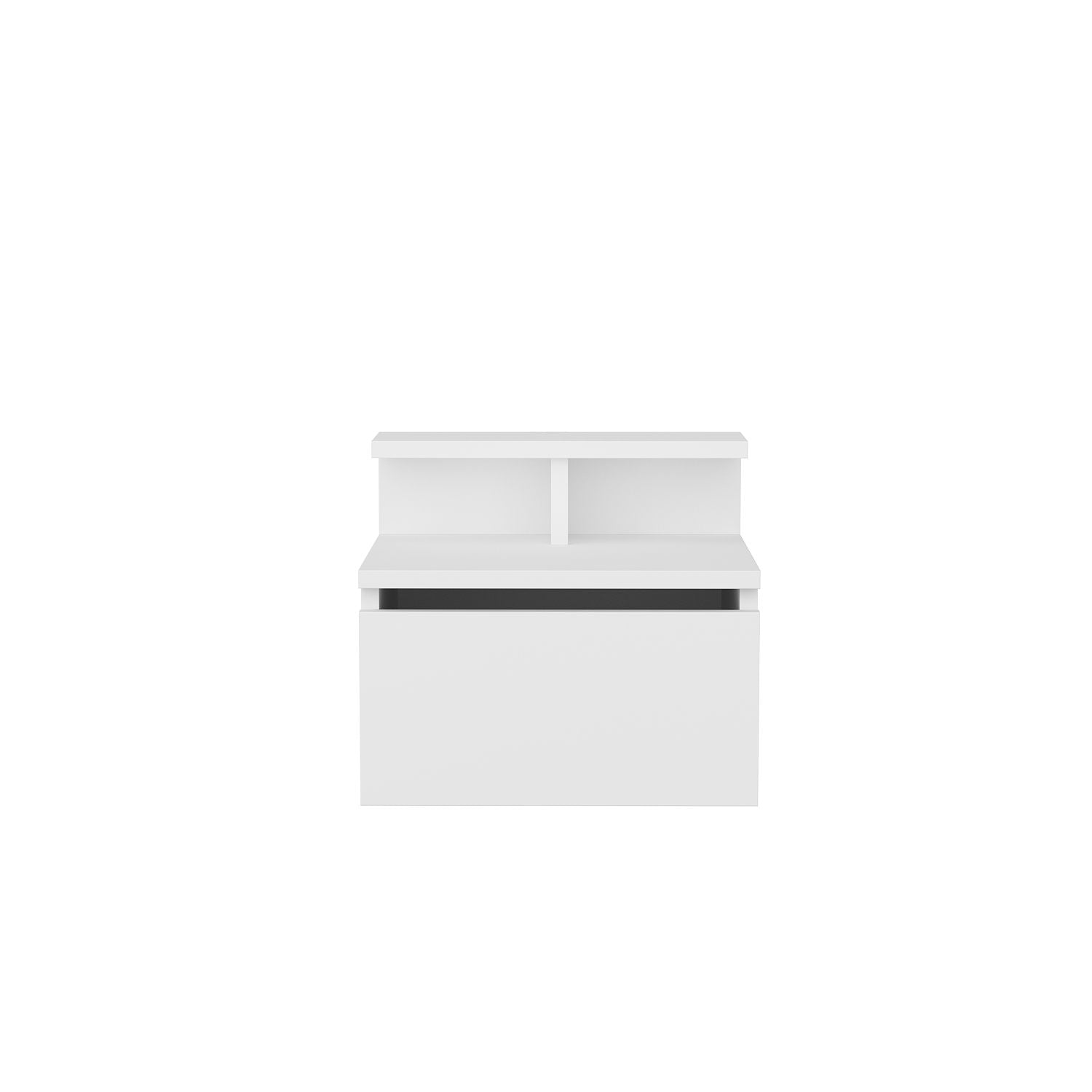 Alice - White in Weiss präsentiert im Onlineshop von KAQTU Design AG. Nachttisch ist von Hanah Home