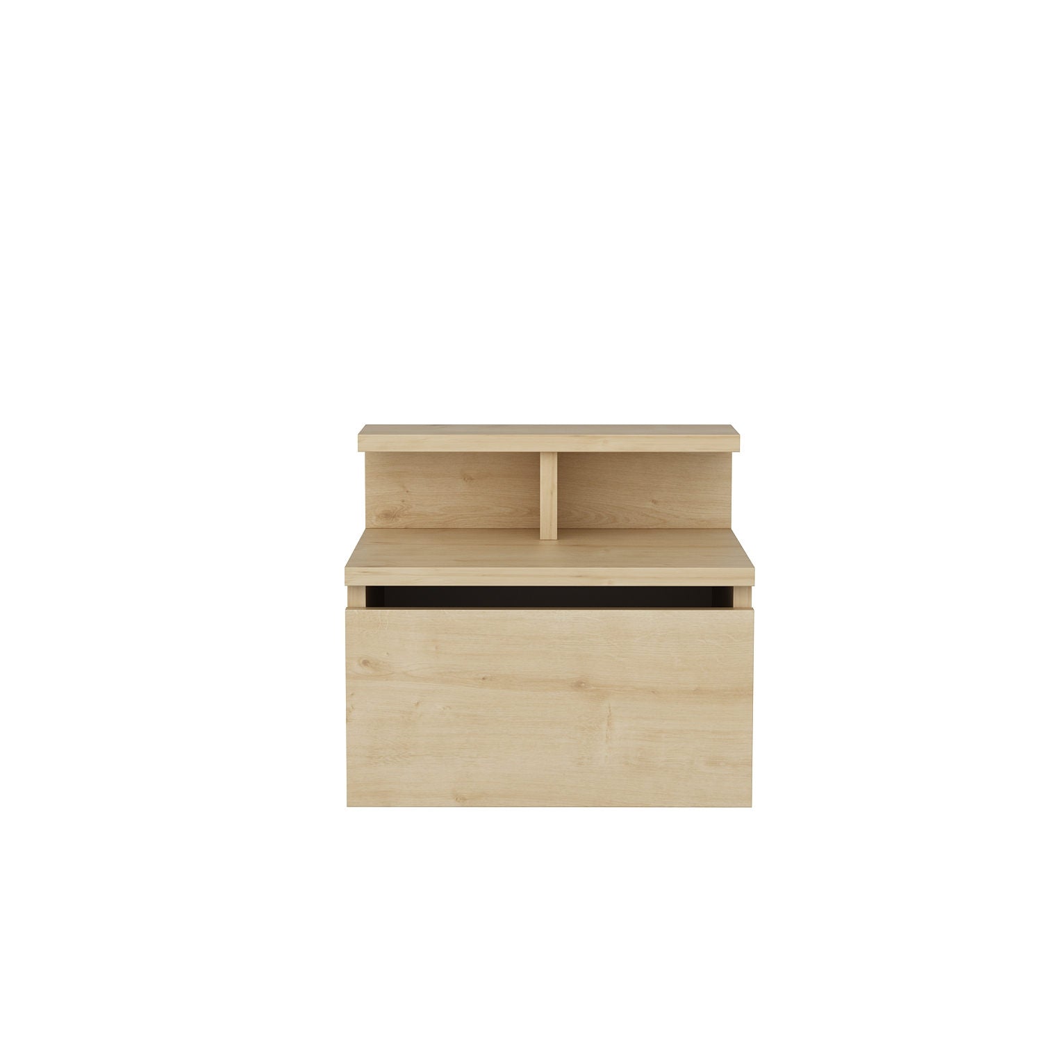 Alice - Oak in Eiche präsentiert im Onlineshop von KAQTU Design AG. Nachttisch ist von Hanah Home