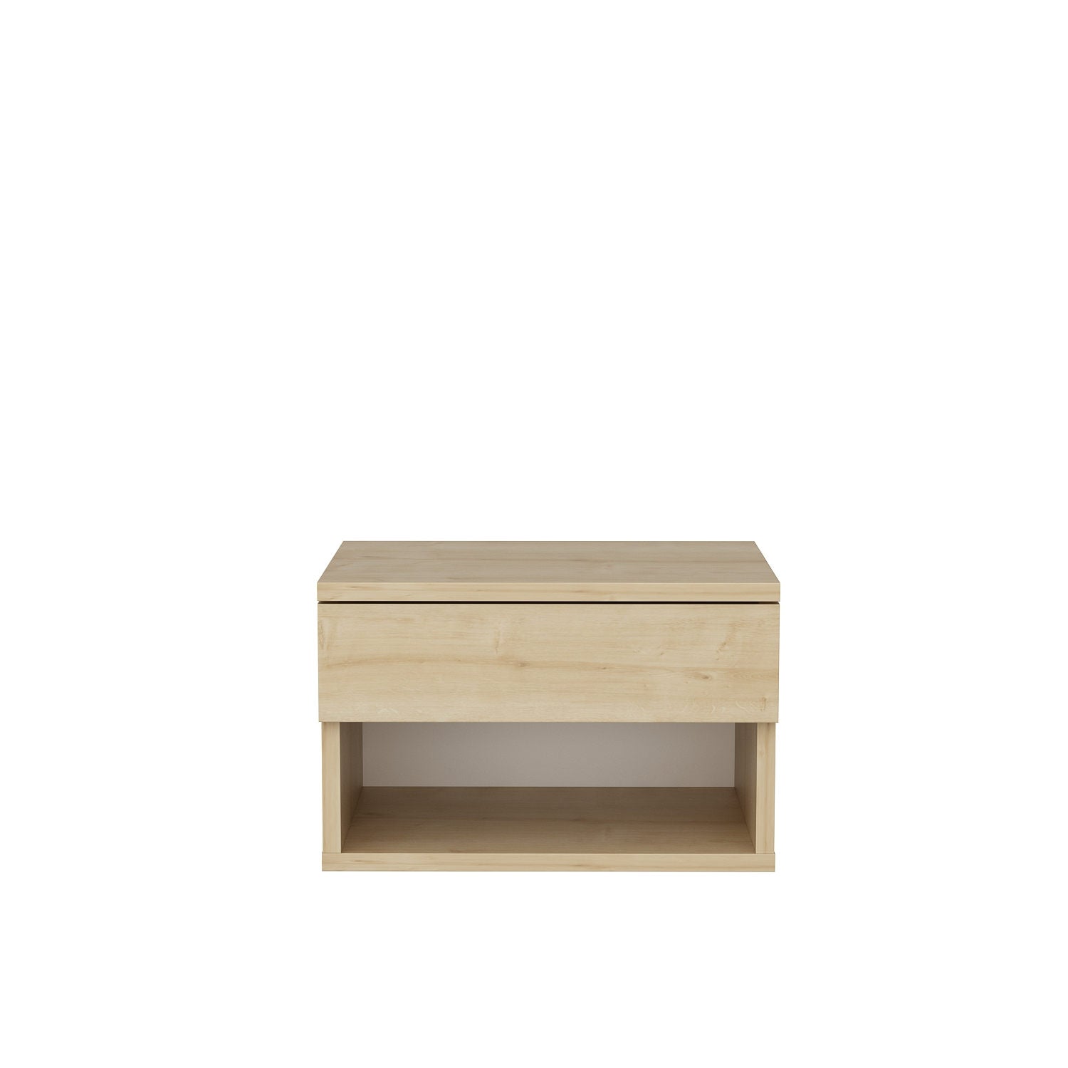 Jamot - Oak in Eiche präsentiert im Onlineshop von KAQTU Design AG. Nachttisch ist von Hanah Home