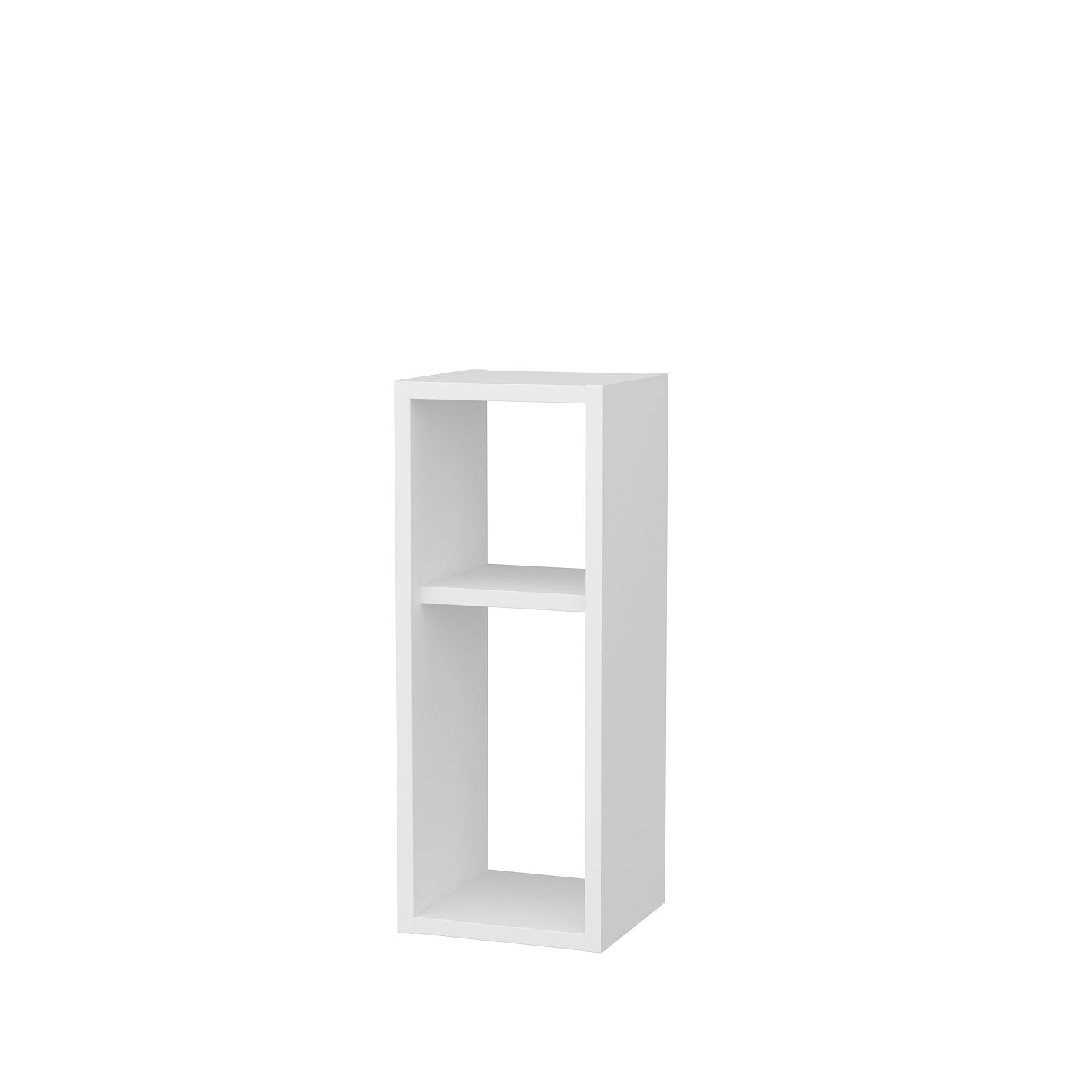 Sault - White in Weiss präsentiert im Onlineshop von KAQTU Design AG. Nachttisch ist von Hanah Home