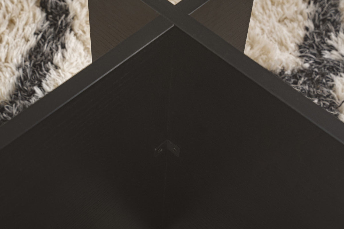 Vetrino Sofatisch - Holz Schwarz in Holz Schwarz präsentiert im Onlineshop von KAQTU Design AG. Couchtisch ist von Nordure