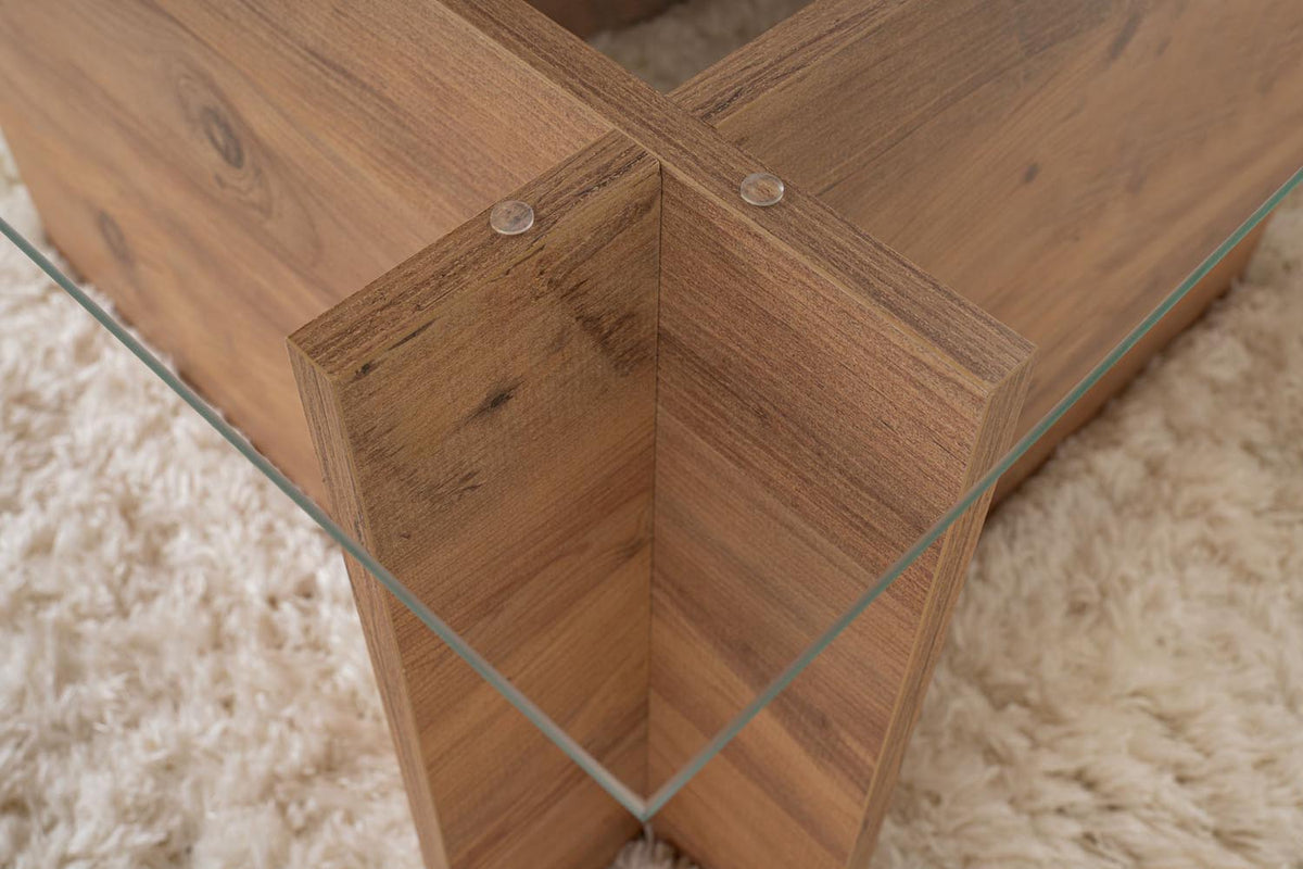 Vetrino Sofatisch - Atlantische Kiefer in Atlantische Kiefer präsentiert im Onlineshop von KAQTU Design AG. Couchtisch ist von Nordure