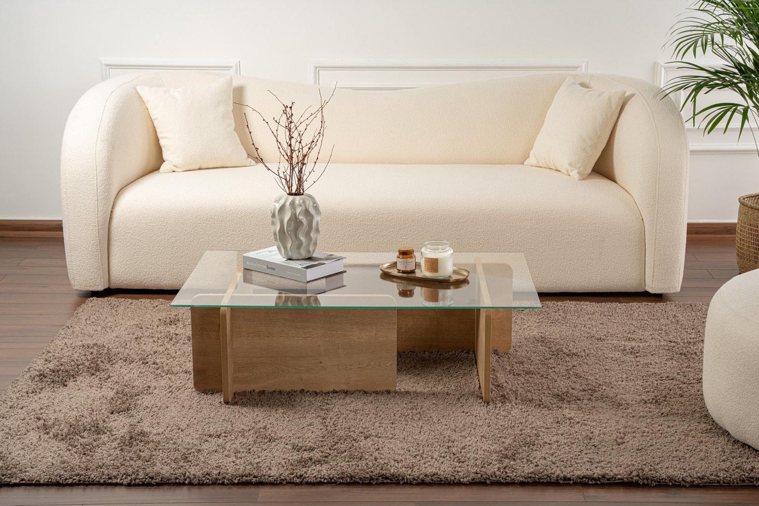 Flavio - Honey Oak in Eiche präsentiert im Onlineshop von KAQTU Design AG. Beistelltisch ist von Nordure