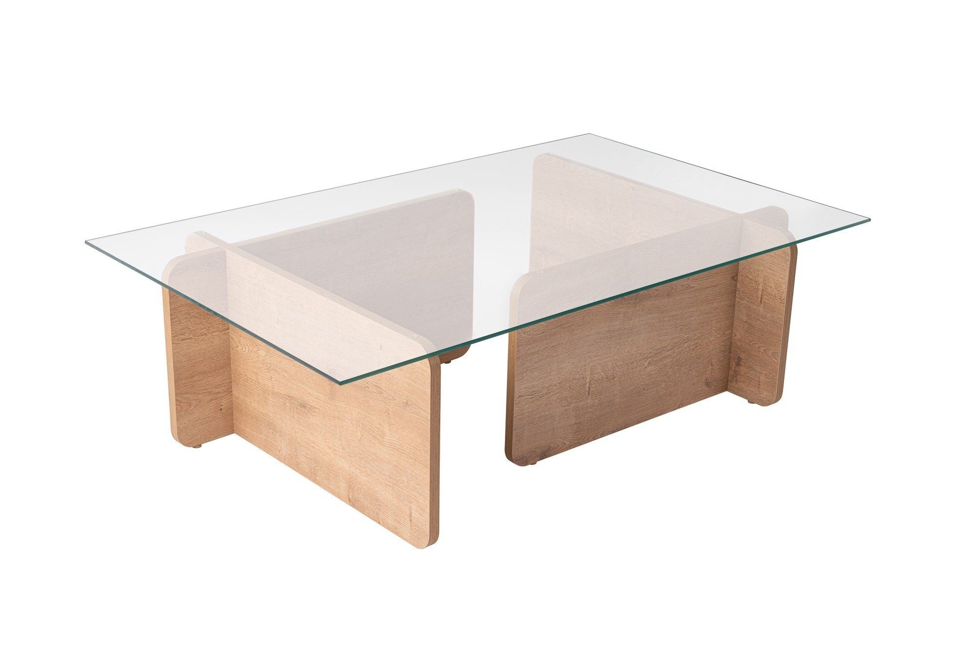 Flavio - Honey Oak in Eiche präsentiert im Onlineshop von KAQTU Design AG. Beistelltisch ist von Nordure