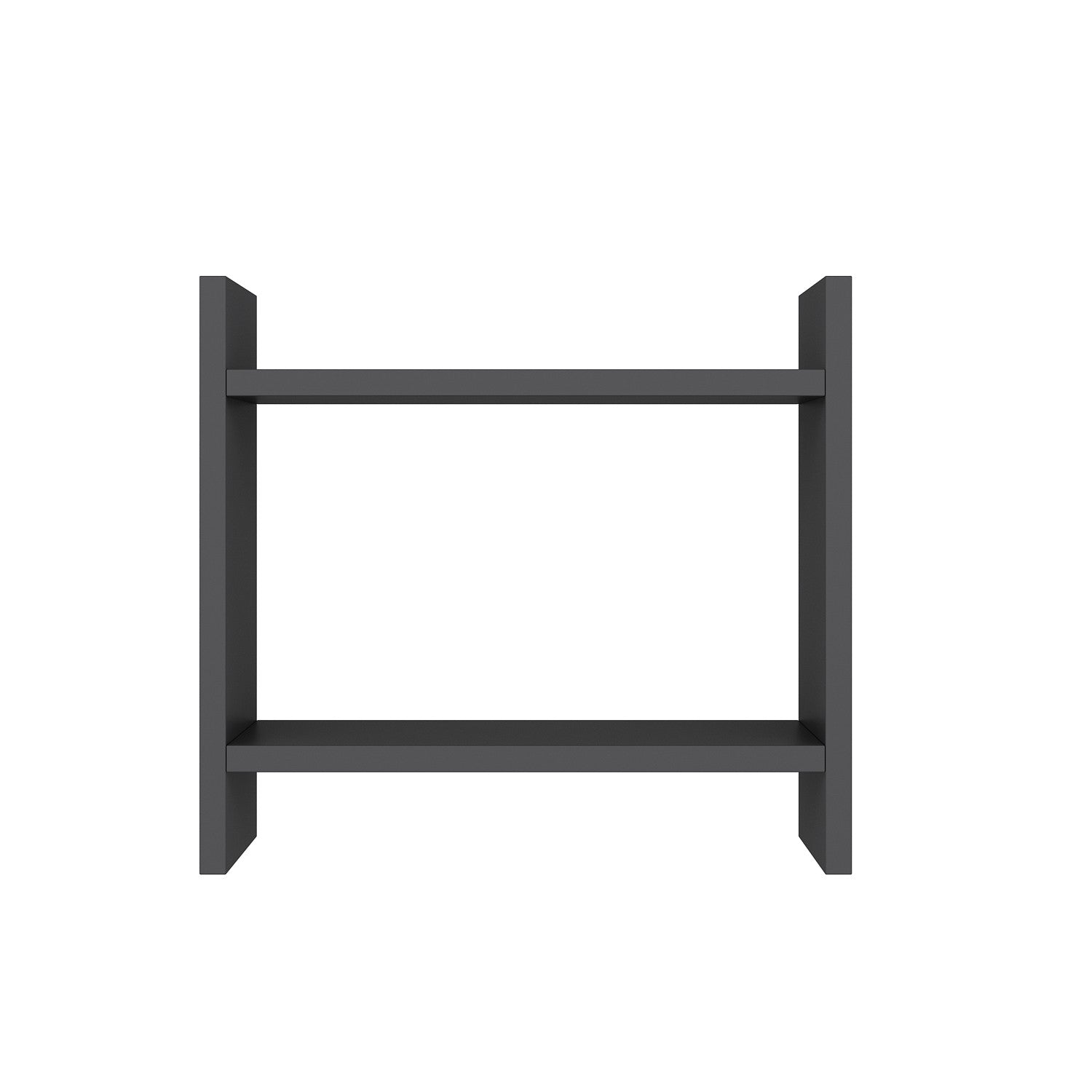 Denver - Anthracite in Anthrazit präsentiert im Onlineshop von KAQTU Design AG. Wandregal ist von Hanah Home