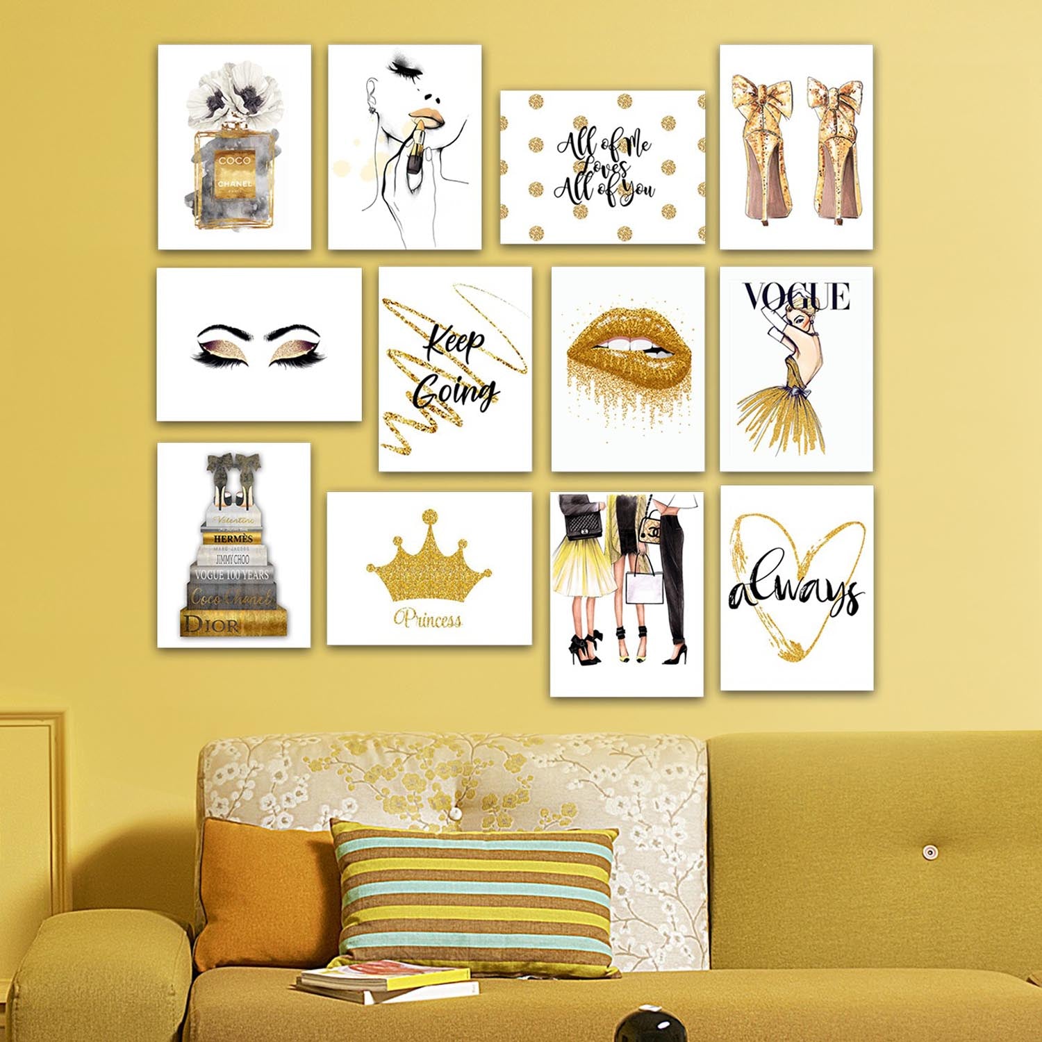 12MDF25YS in Mehrfarbig präsentiert im Onlineshop von KAQTU Design AG. Bild ist von Wallity