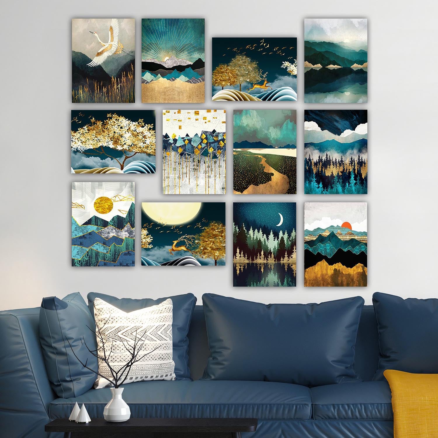 12MDF44YS in Mehrfarbig präsentiert im Onlineshop von KAQTU Design AG. Bild ist von Wallity