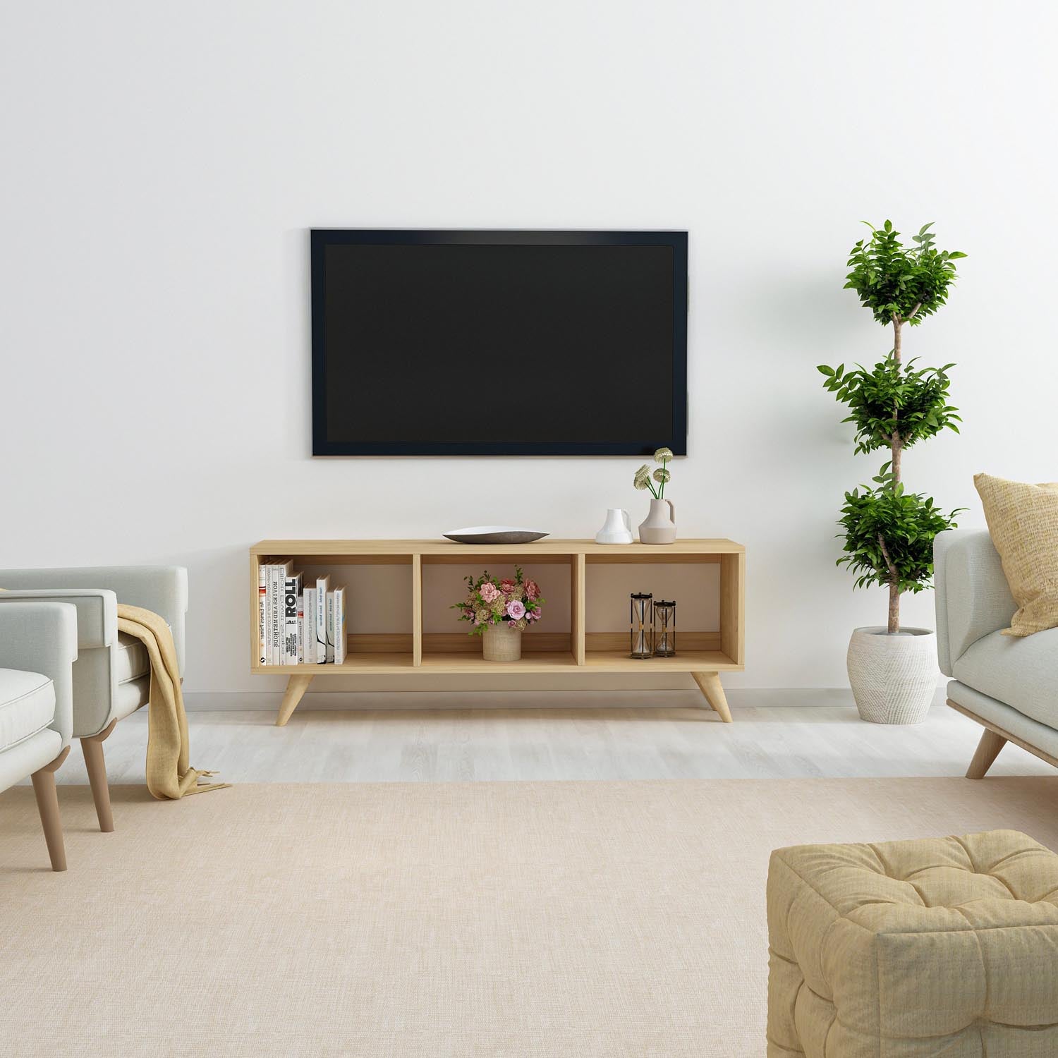 Tina - Sapphire in Saphir präsentiert im Onlineshop von KAQTU Design AG. Sideboard ist von Hanah Home