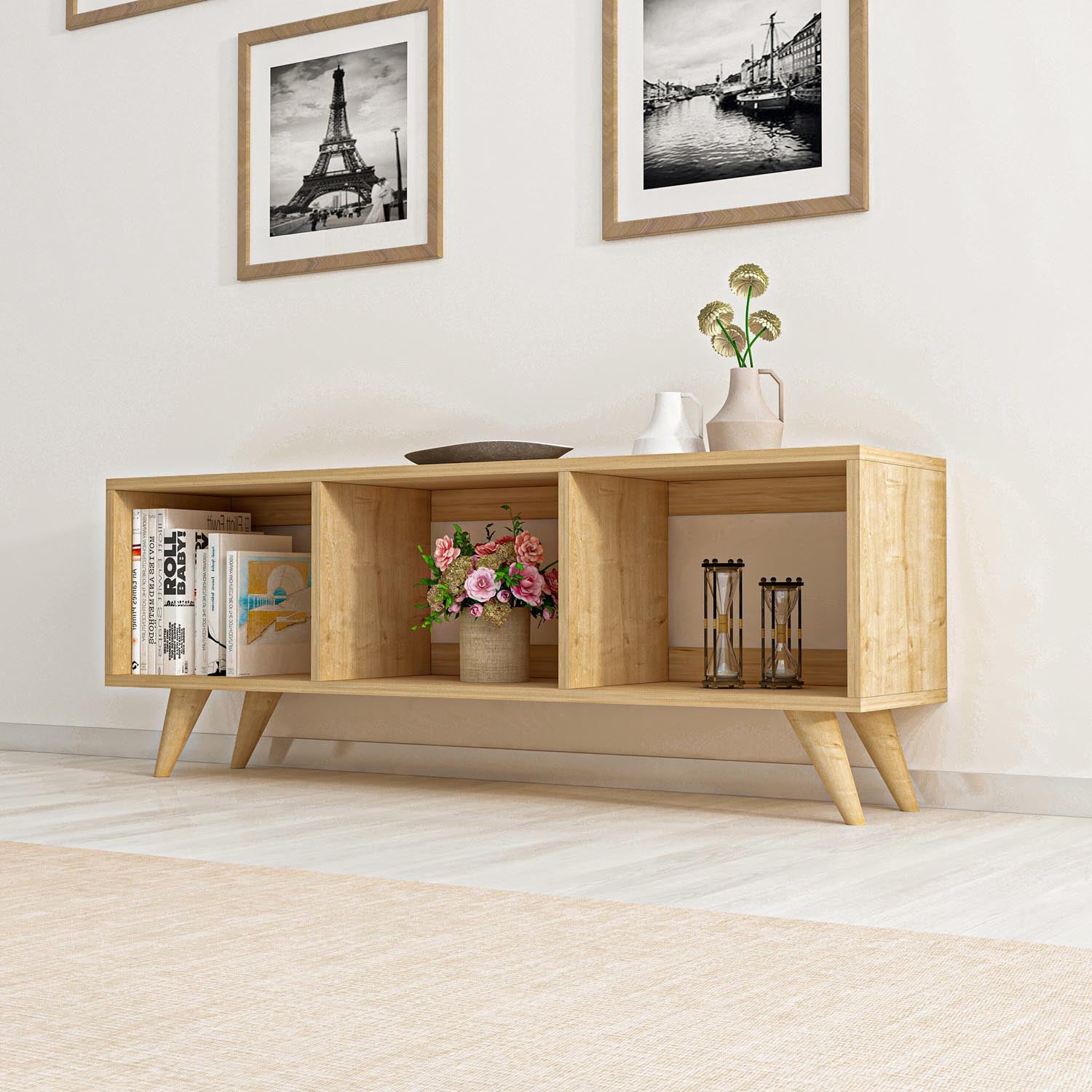Tina - Sapphire in Saphir präsentiert im Onlineshop von KAQTU Design AG. Sideboard ist von Hanah Home