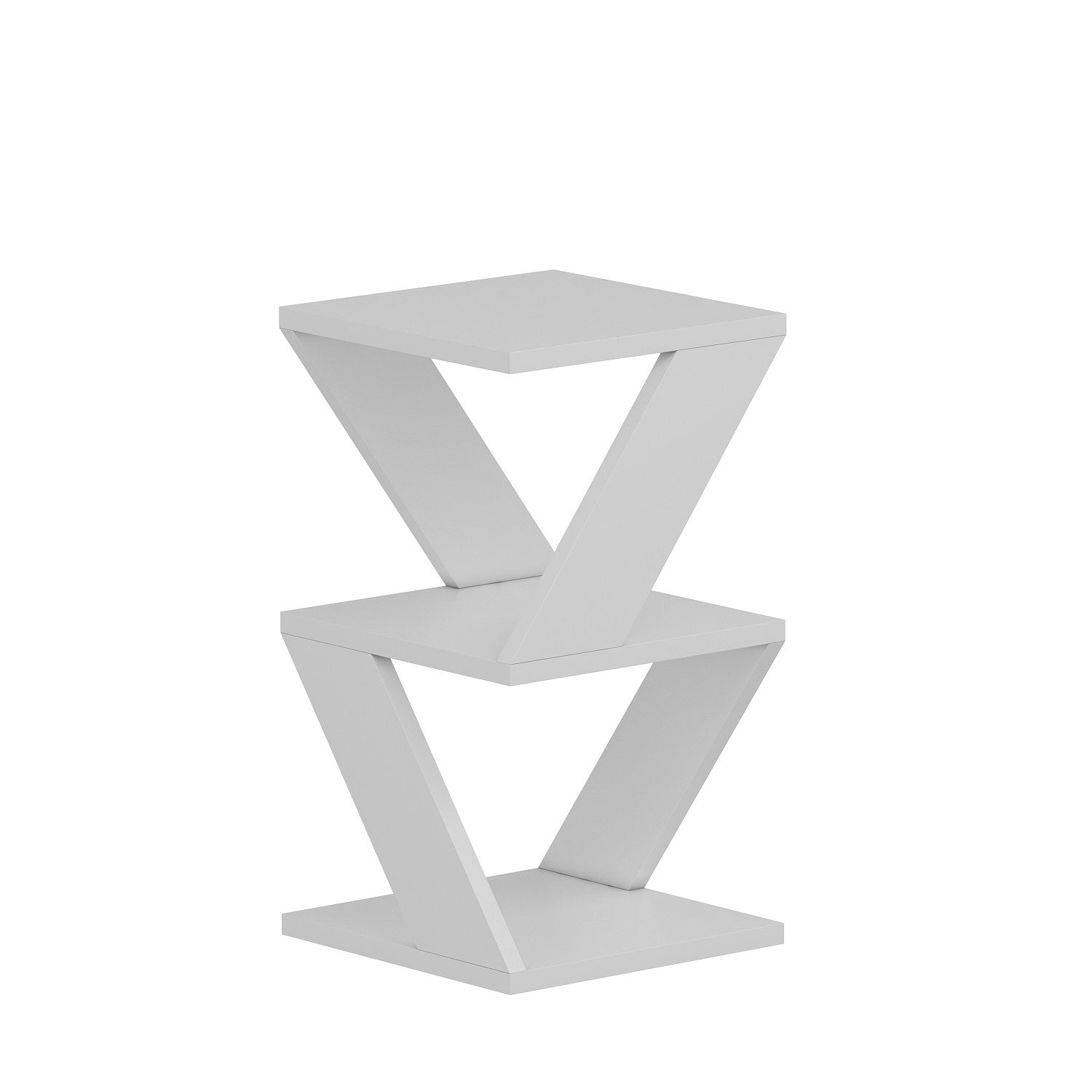 Albeni - White in Weiss präsentiert im Onlineshop von KAQTU Design AG. Beistelltisch ist von Hanah Home
