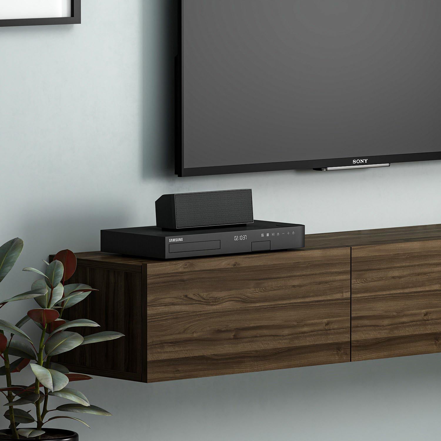 Terra - Walnut in Walnuss präsentiert im Onlineshop von KAQTU Design AG. Sideboard ist von Hanah Home