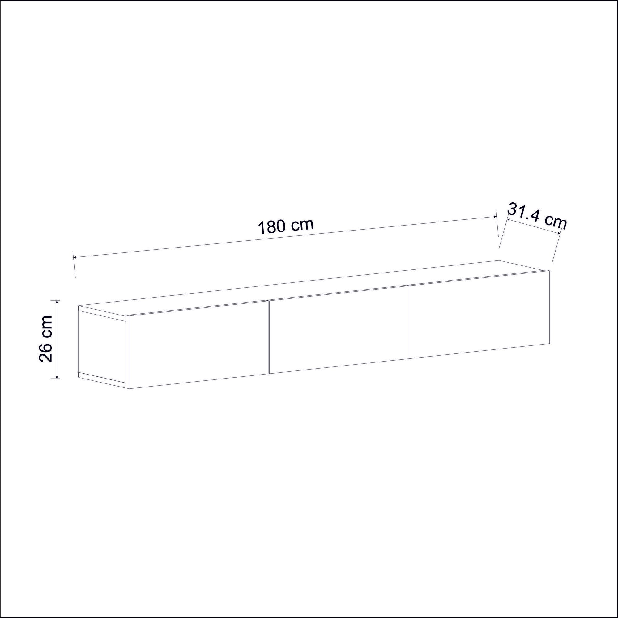 Terra - Black in Schwarz präsentiert im Onlineshop von KAQTU Design AG. Sideboard ist von Hanah Home