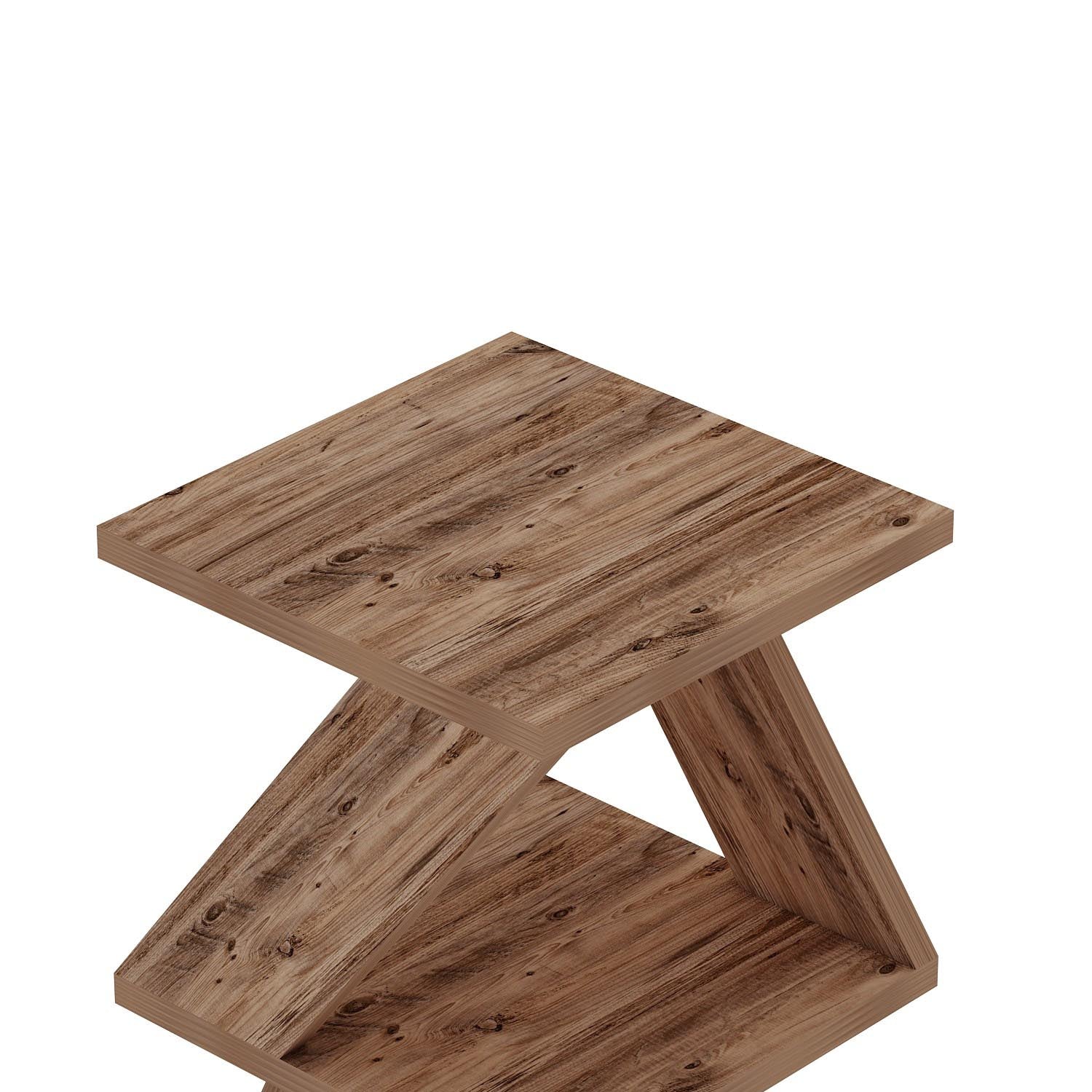 Albeni - Atlantic Pine in Atlantische Kiefer präsentiert im Onlineshop von KAQTU Design AG. Beistelltisch ist von Hanah Home