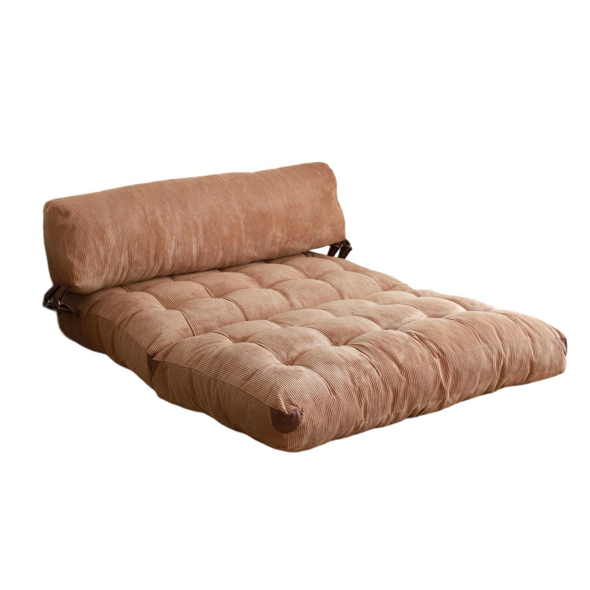 Fold Kadife 2 Bettsofa - Kamel in Kamel präsentiert im Onlineshop von KAQTU Design AG. Bettsofa ist von Atelier Del Sofa