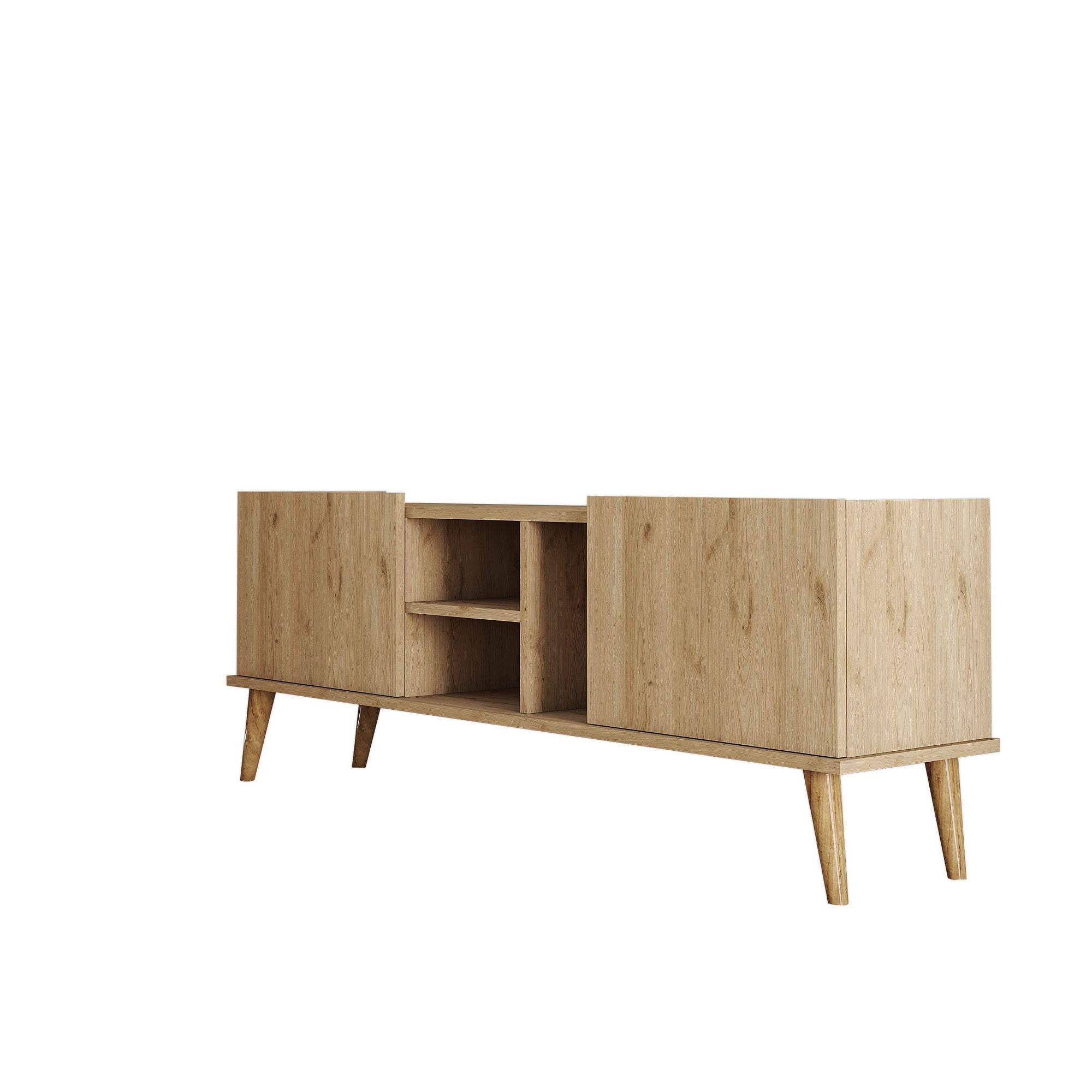 Carmen - 1532 in Eiche präsentiert im Onlineshop von KAQTU Design AG. Sideboard ist von Hanah Home