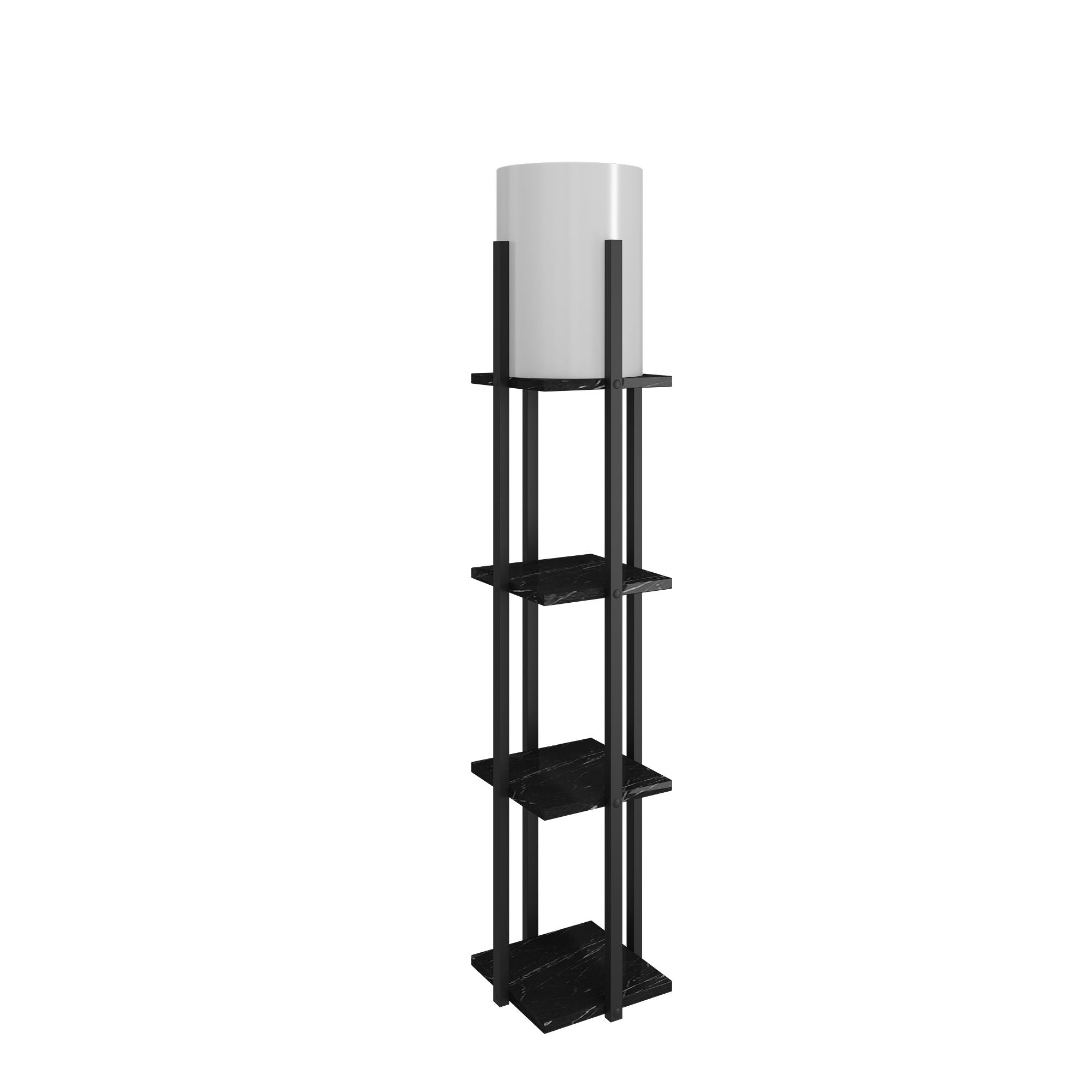 Nora - Black in Schwarz präsentiert im Onlineshop von KAQTU Design AG. Stehleuchte ist von Opviq
