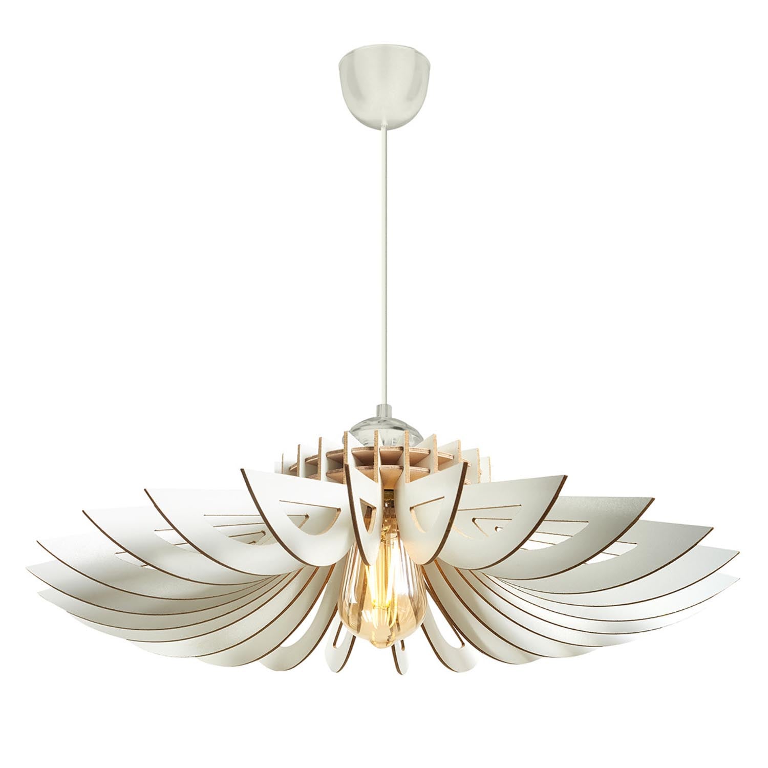157 in Weiss präsentiert im Onlineshop von KAQTU Design AG. Pendelleuchte ist von Opviq