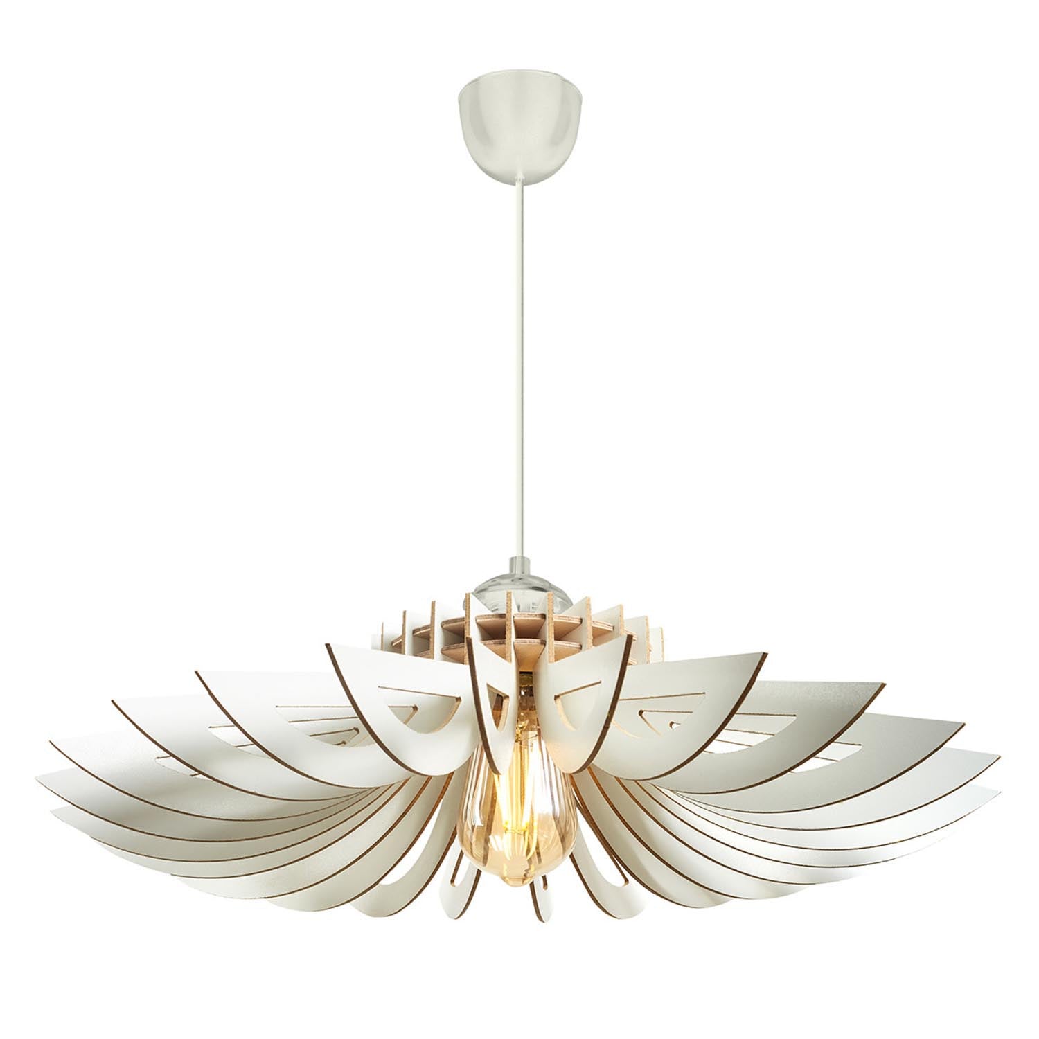 160 in Weiss präsentiert im Onlineshop von KAQTU Design AG. Pendelleuchte ist von Opviq