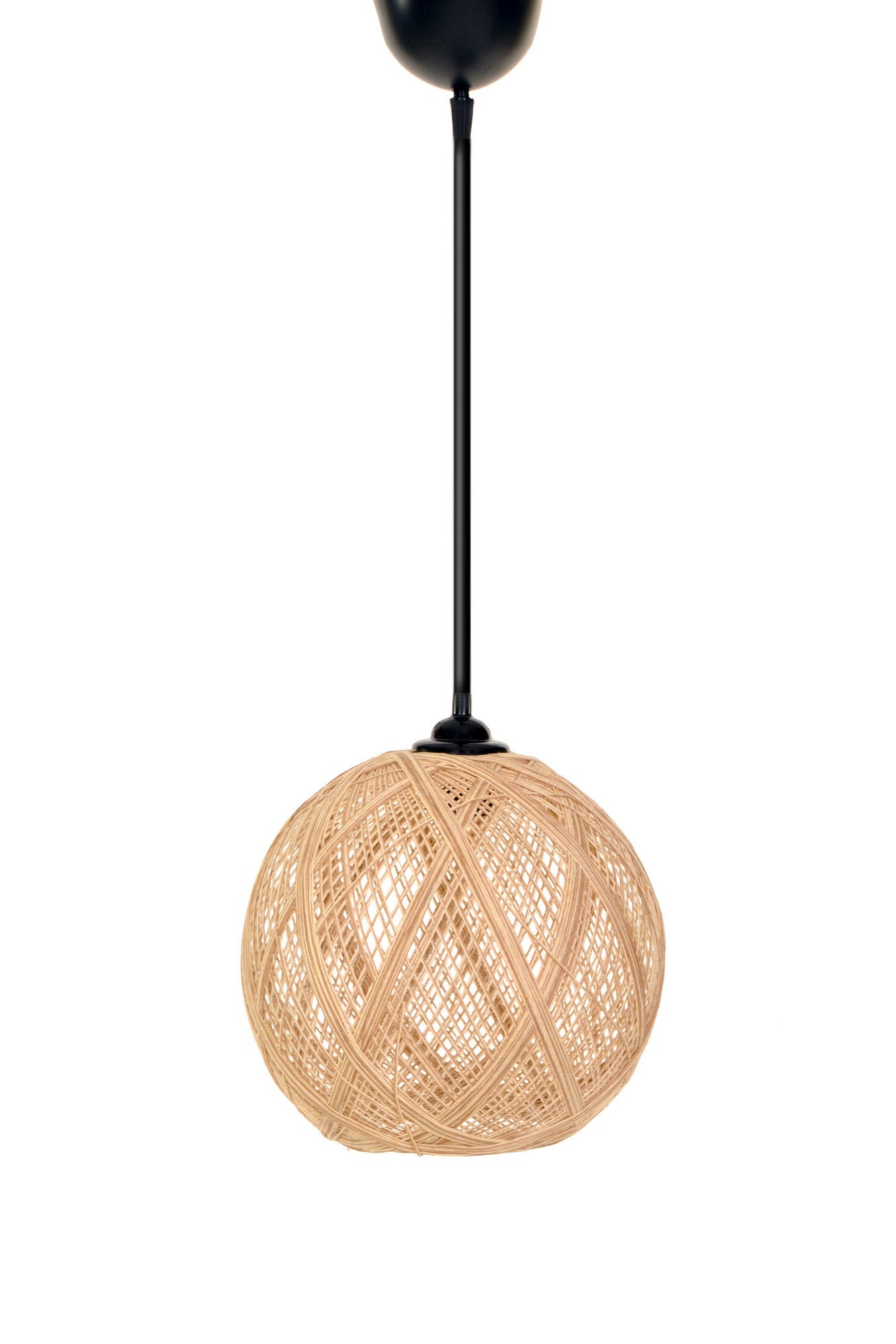 190 - KE in Braun Ecru präsentiert im Onlineshop von KAQTU Design AG. Pendelleuchte ist von Opviq