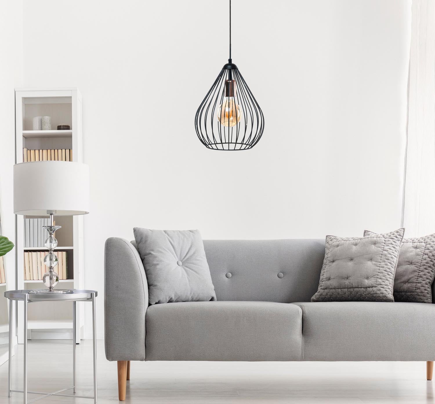 205-AS in Schwarz präsentiert im Onlineshop von KAQTU Design AG. Pendelleuchte ist von Opviq