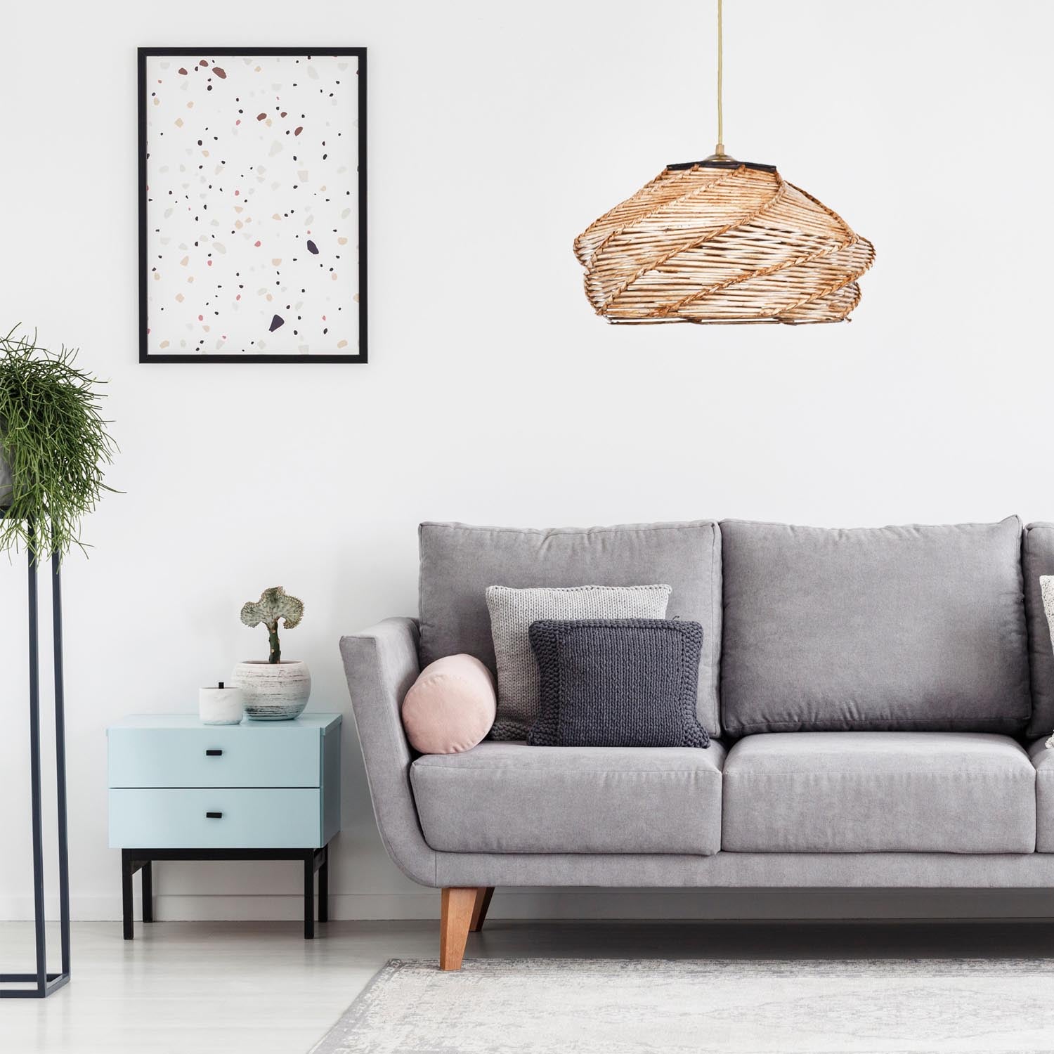 Ovale in Kamel präsentiert im Onlineshop von KAQTU Design AG. Pendelleuchte ist von Opviq