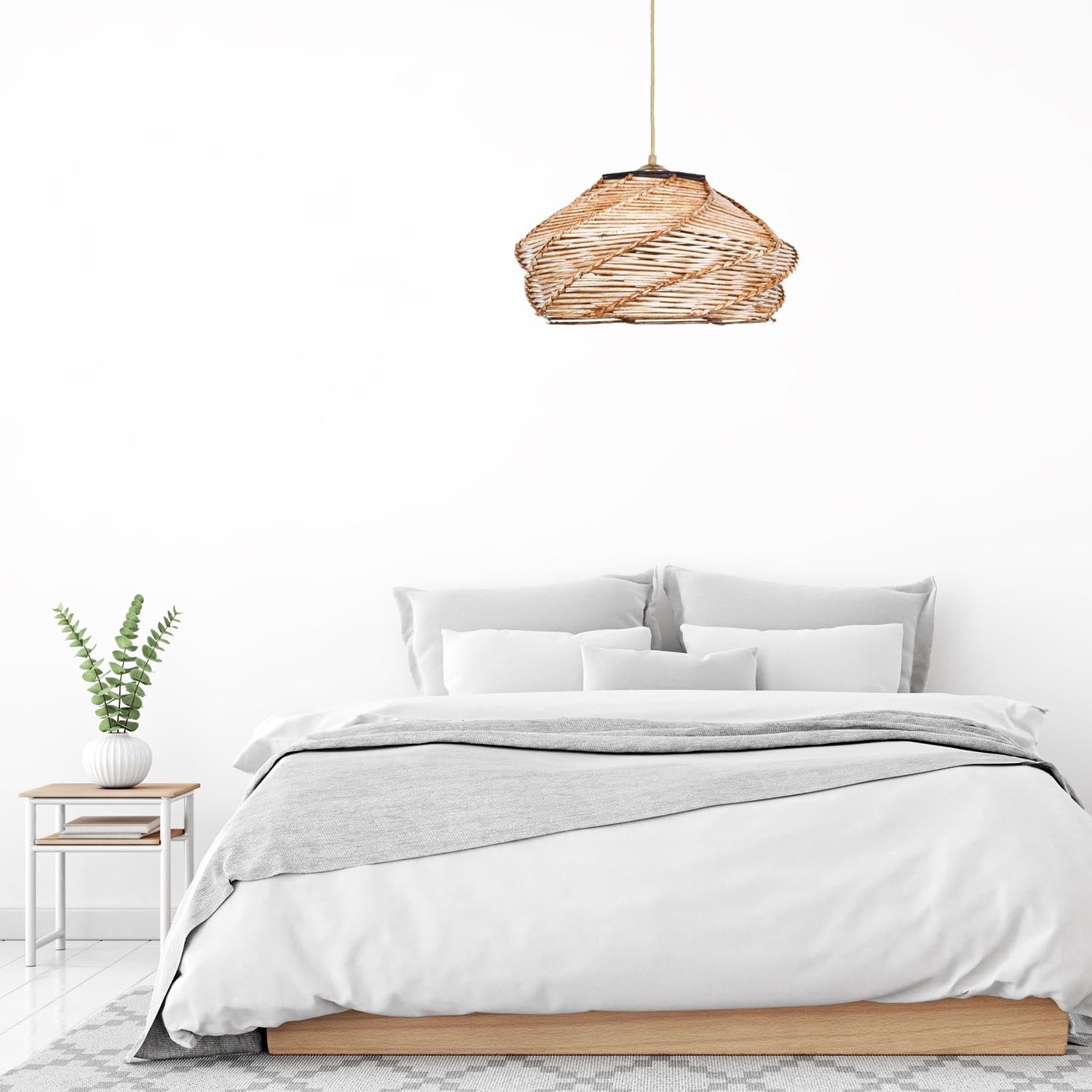 Ovale in Kamel präsentiert im Onlineshop von KAQTU Design AG. Pendelleuchte ist von Opviq