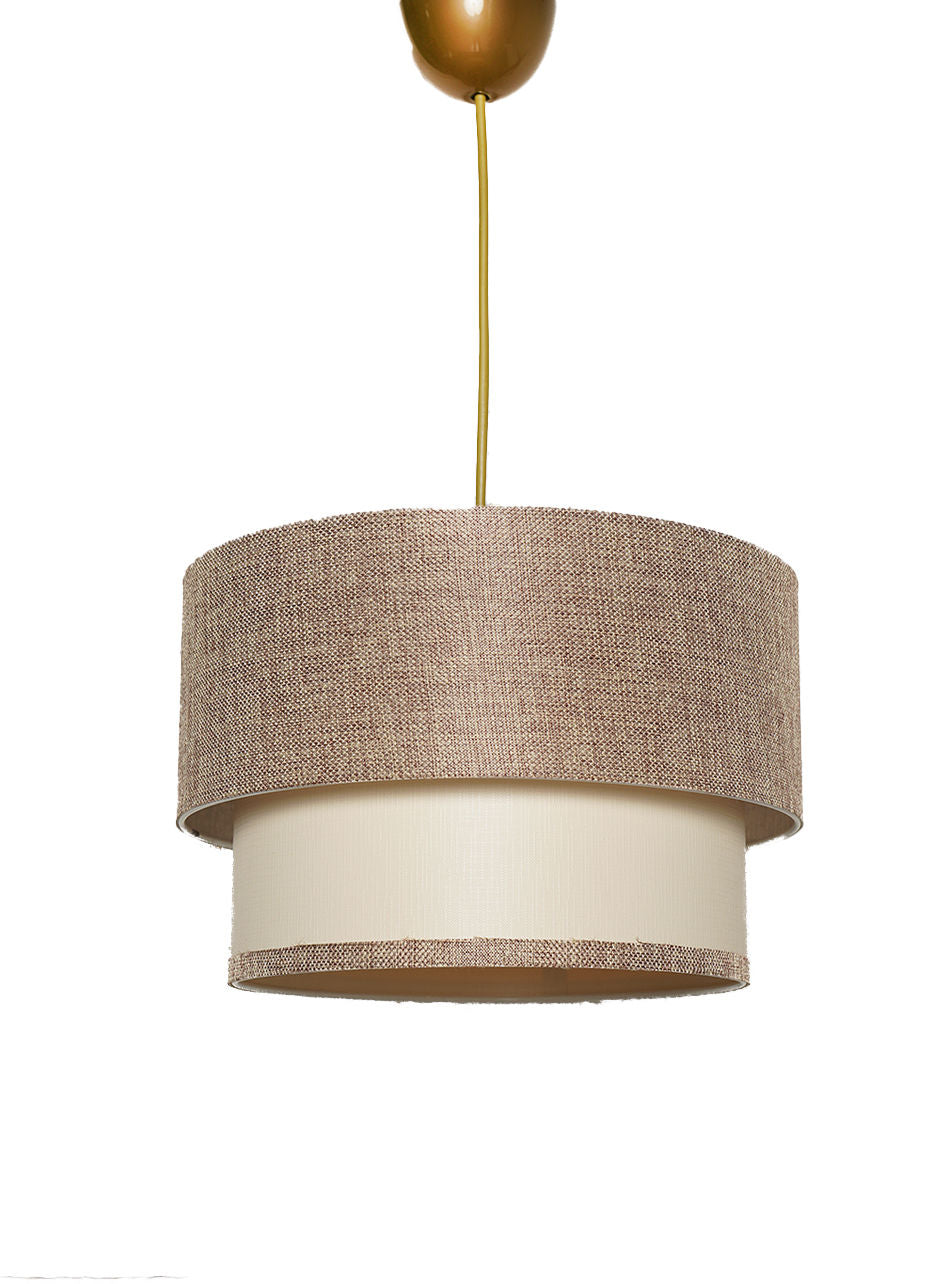 Tubol - Beige in Beige
 Creme präsentiert im Onlineshop von KAQTU Design AG. Pendelleuchte ist von Opviq