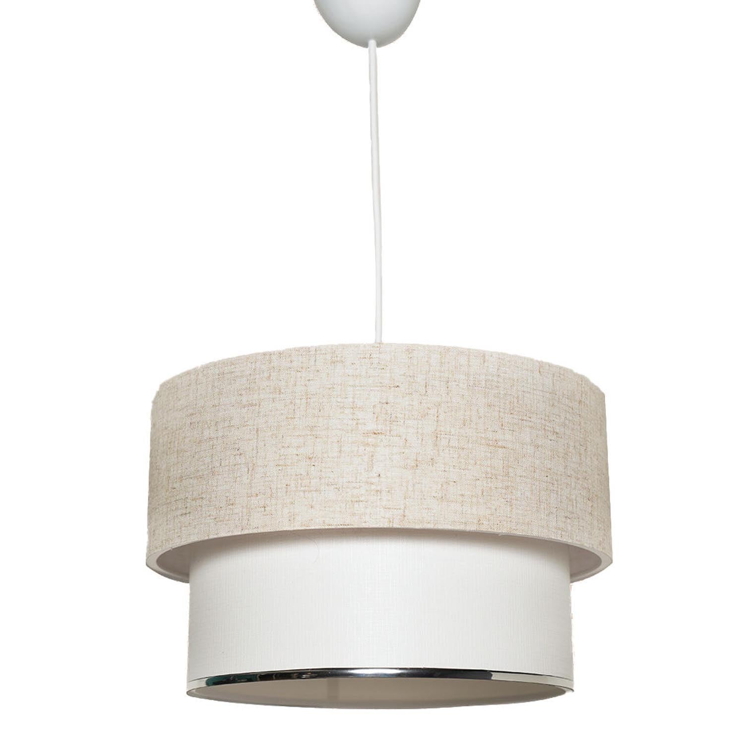 Corbeu - Cream in Creme
 Weiss präsentiert im Onlineshop von KAQTU Design AG. Pendelleuchte ist von Opviq