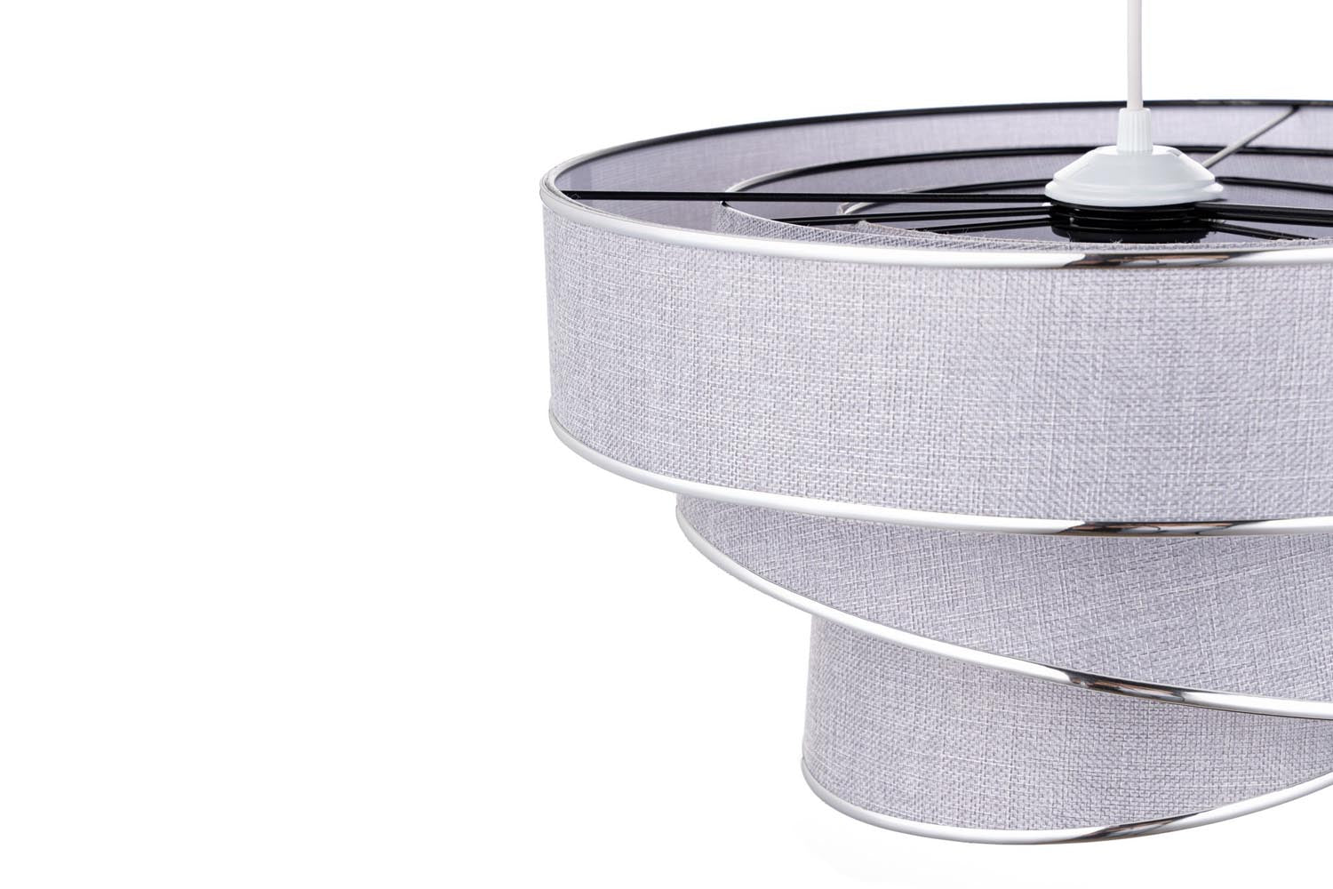 Couper - Grey, Silver in Grau Silber präsentiert im Onlineshop von KAQTU Design AG. Pendelleuchte ist von Opviq