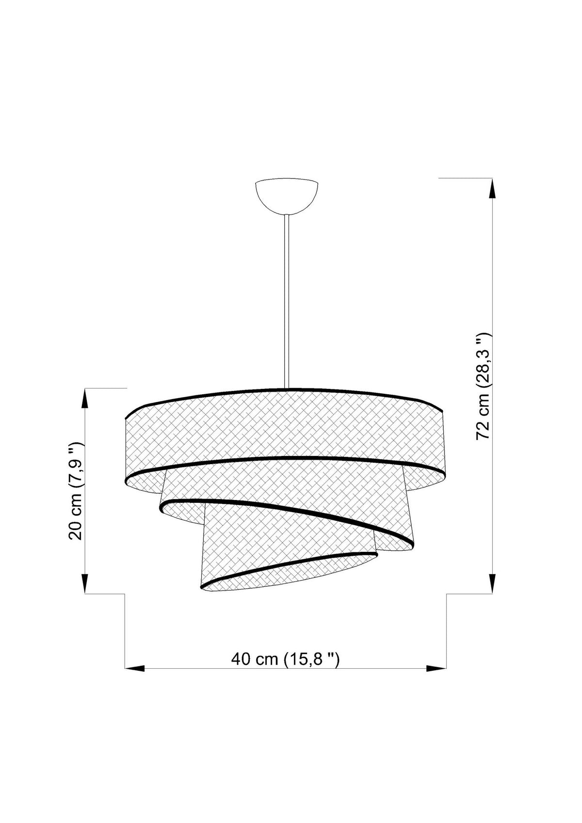Couper Pendellampe - Grau Silber in Grau Silber präsentiert im Onlineshop von KAQTU Design AG. Pendelleuchte ist von Opviq