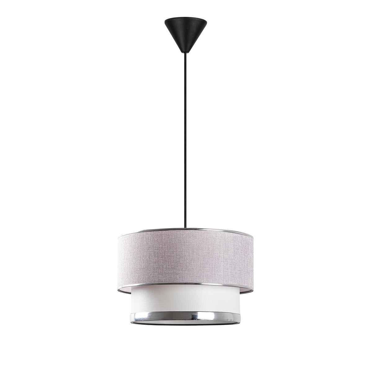Cake Pendellampe - Grau Silber in Grau Silber präsentiert im Onlineshop von KAQTU Design AG. Pendelleuchte ist von Opviq