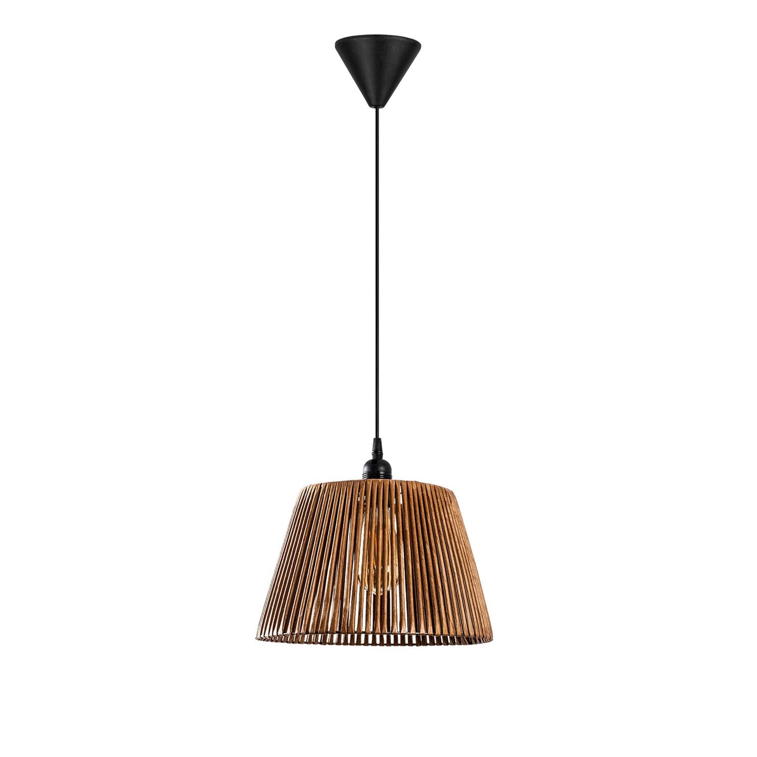 Cone - Natural in Kamel präsentiert im Onlineshop von KAQTU Design AG. Pendelleuchte ist von Opviq