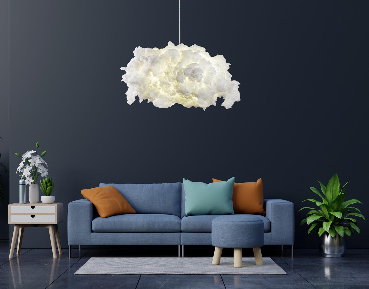 Serenity - White in Weiss präsentiert im Onlineshop von KAQTU Design AG. Pendelleuchte ist von Opviq
