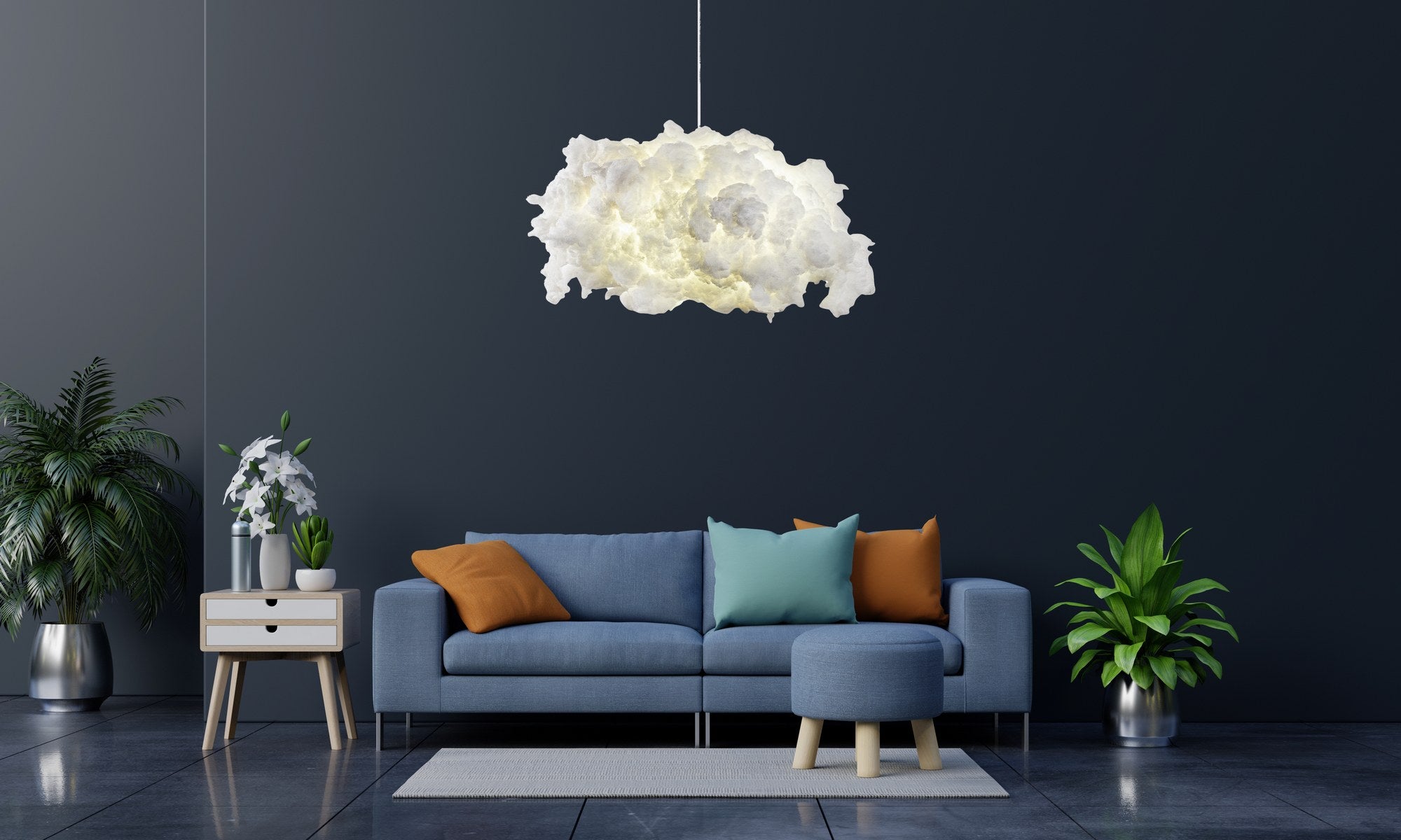 Serenity - White in Weiss präsentiert im Onlineshop von KAQTU Design AG. Pendelleuchte ist von Opviq