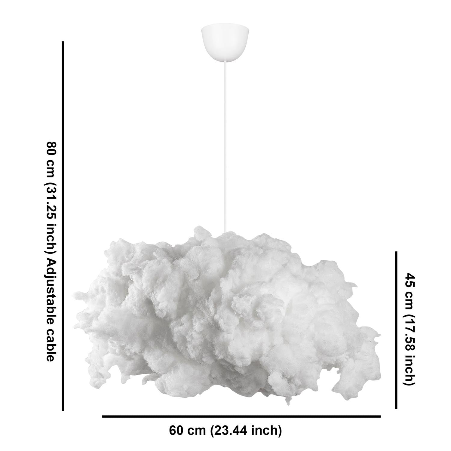 Serenity - White in Weiss präsentiert im Onlineshop von KAQTU Design AG. Pendelleuchte ist von Opviq