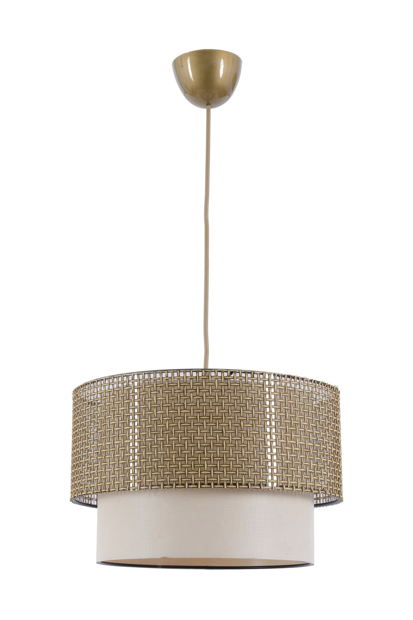 Coral - Beige, Cream in Beige
 Creme präsentiert im Onlineshop von KAQTU Design AG. Pendelleuchte ist von Opviq