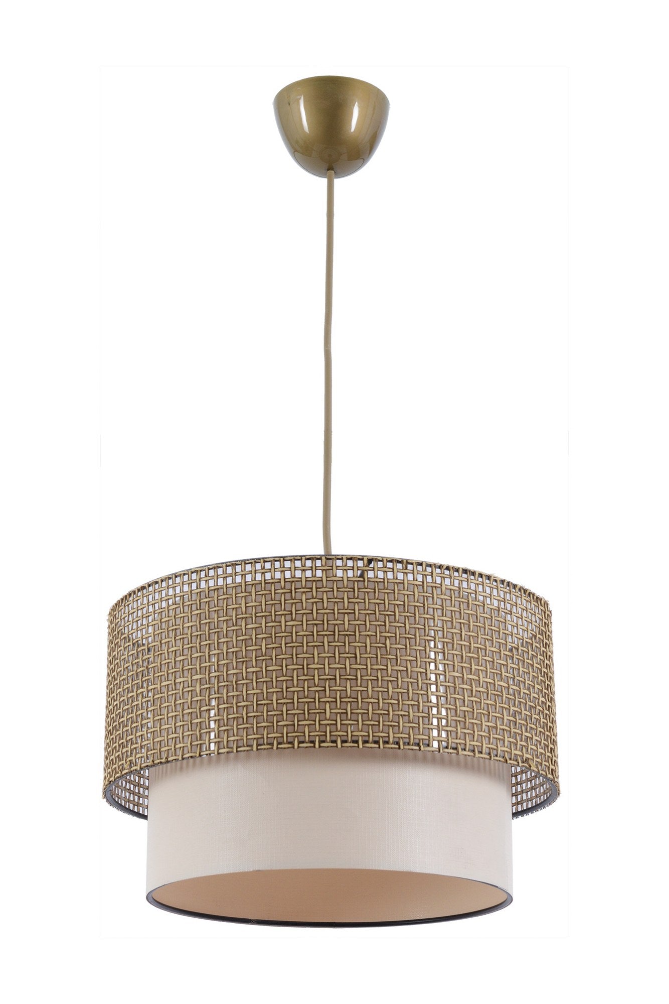 Coral - Beige, Cream in Beige
 Creme präsentiert im Onlineshop von KAQTU Design AG. Pendelleuchte ist von Opviq